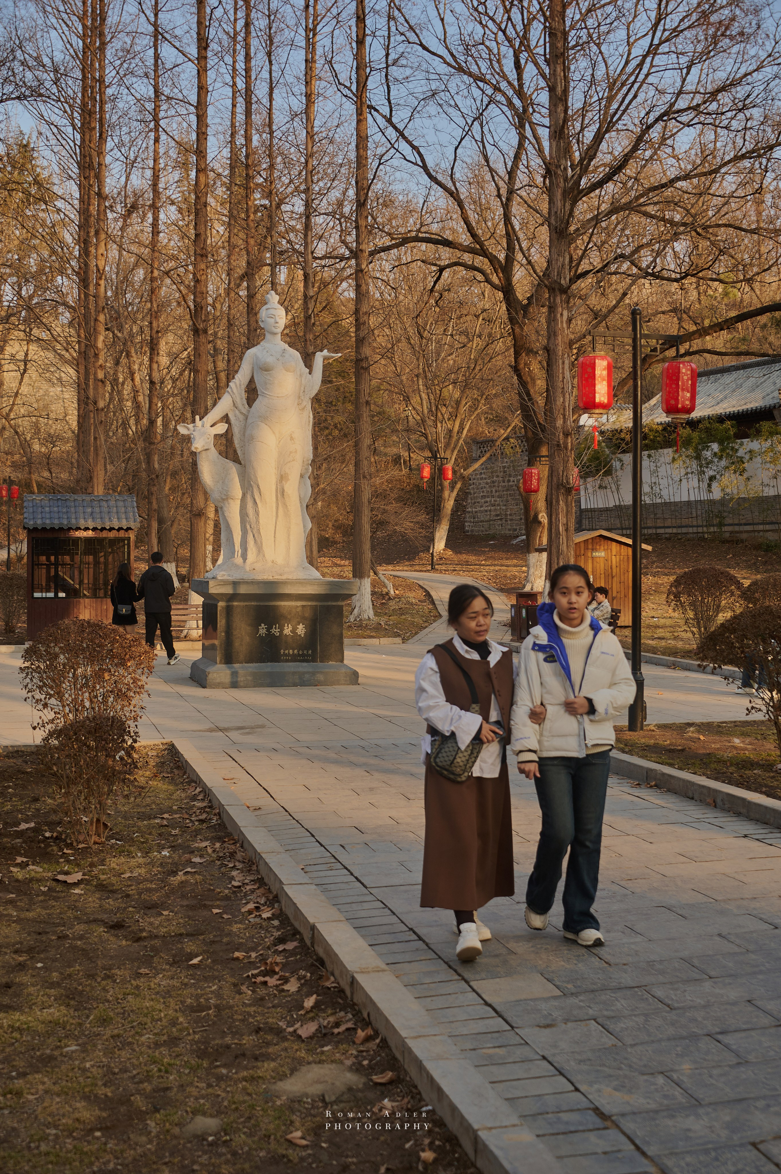 Городской парк Цинчжоу. Фотограф Роман Адлер