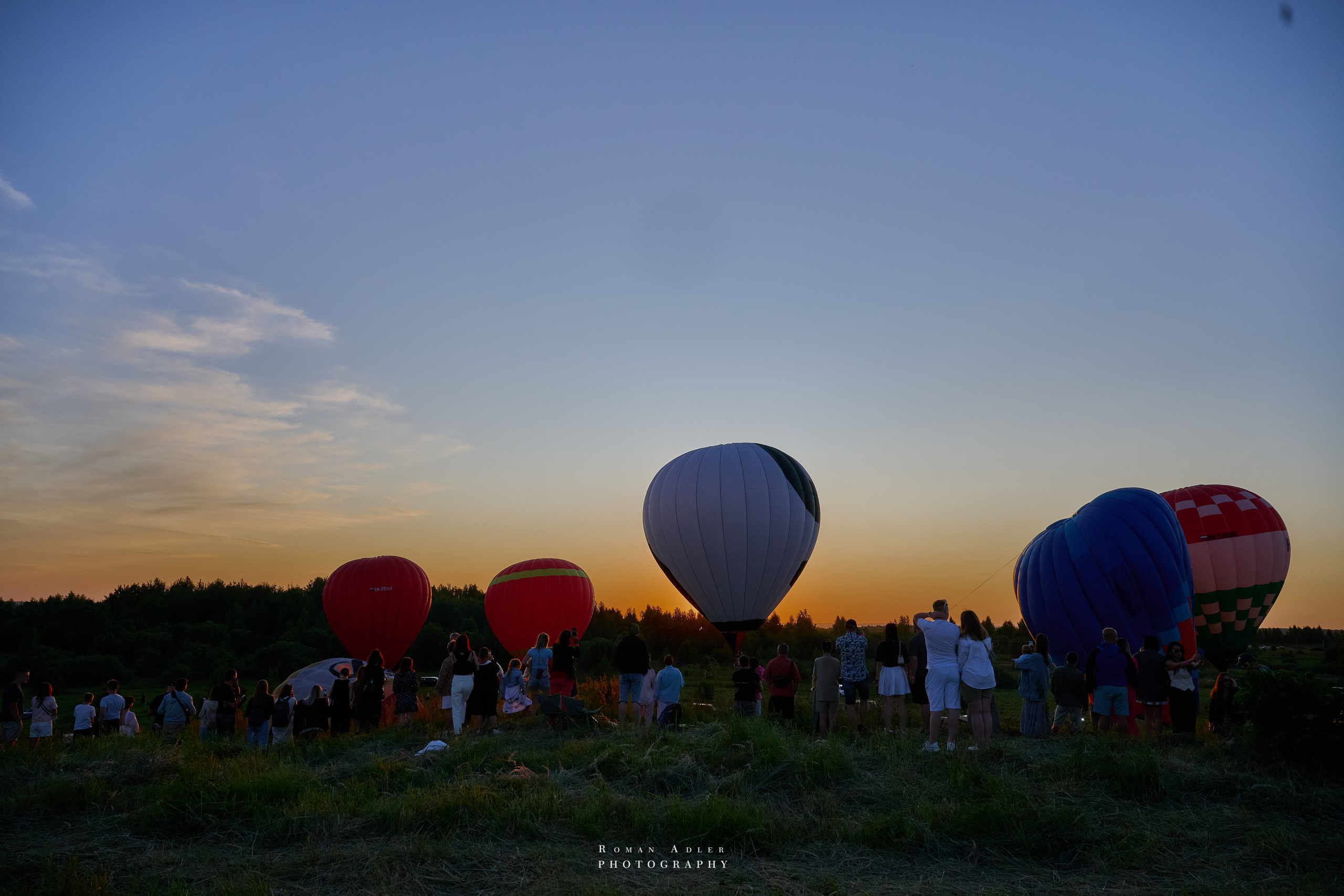 Фестиваль воздухоплавания «Золотое кольцо России». Фотограф Роман Адлер