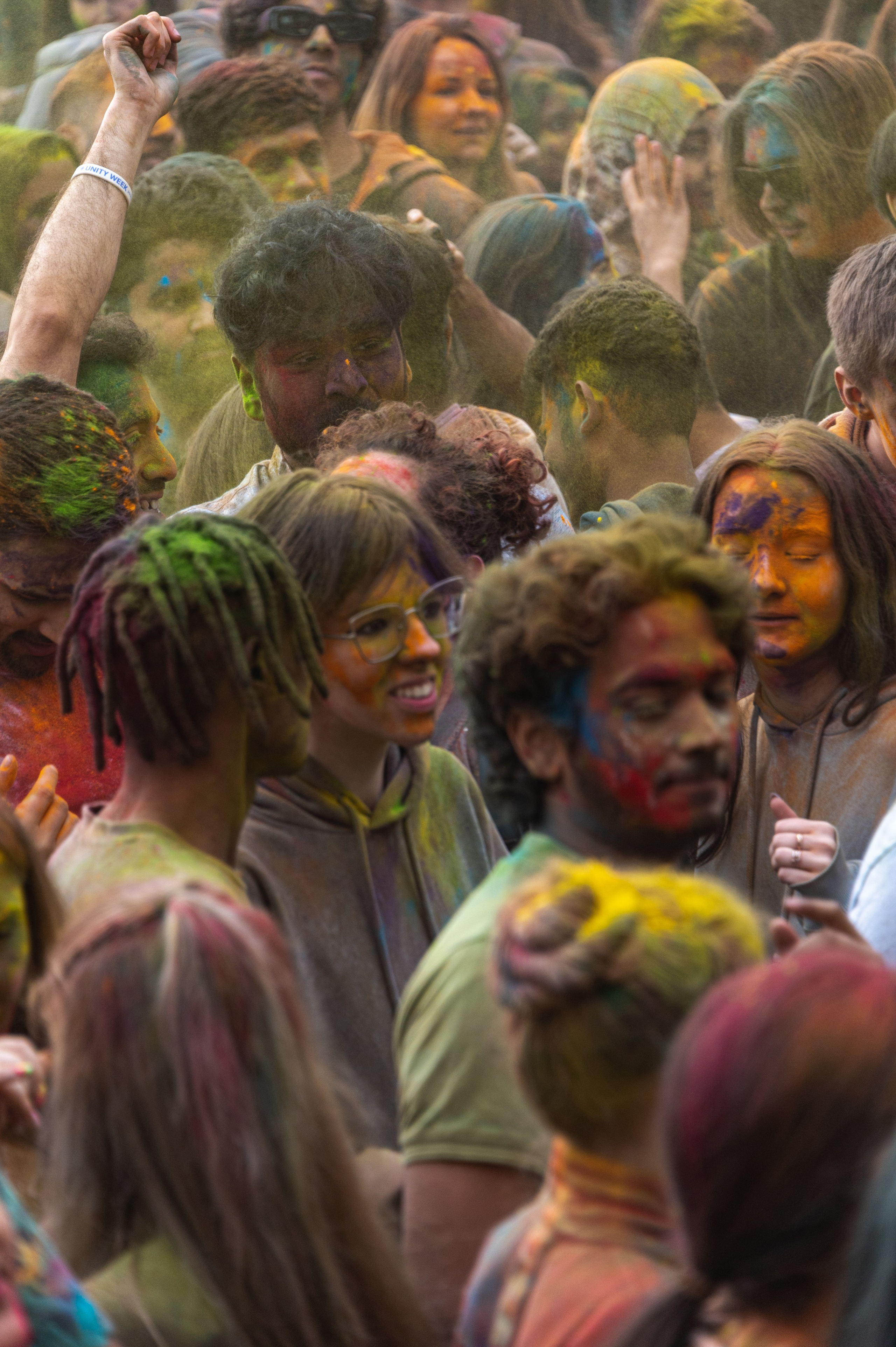 Праздник Холи в Москве. Фотограф Роман Адлер