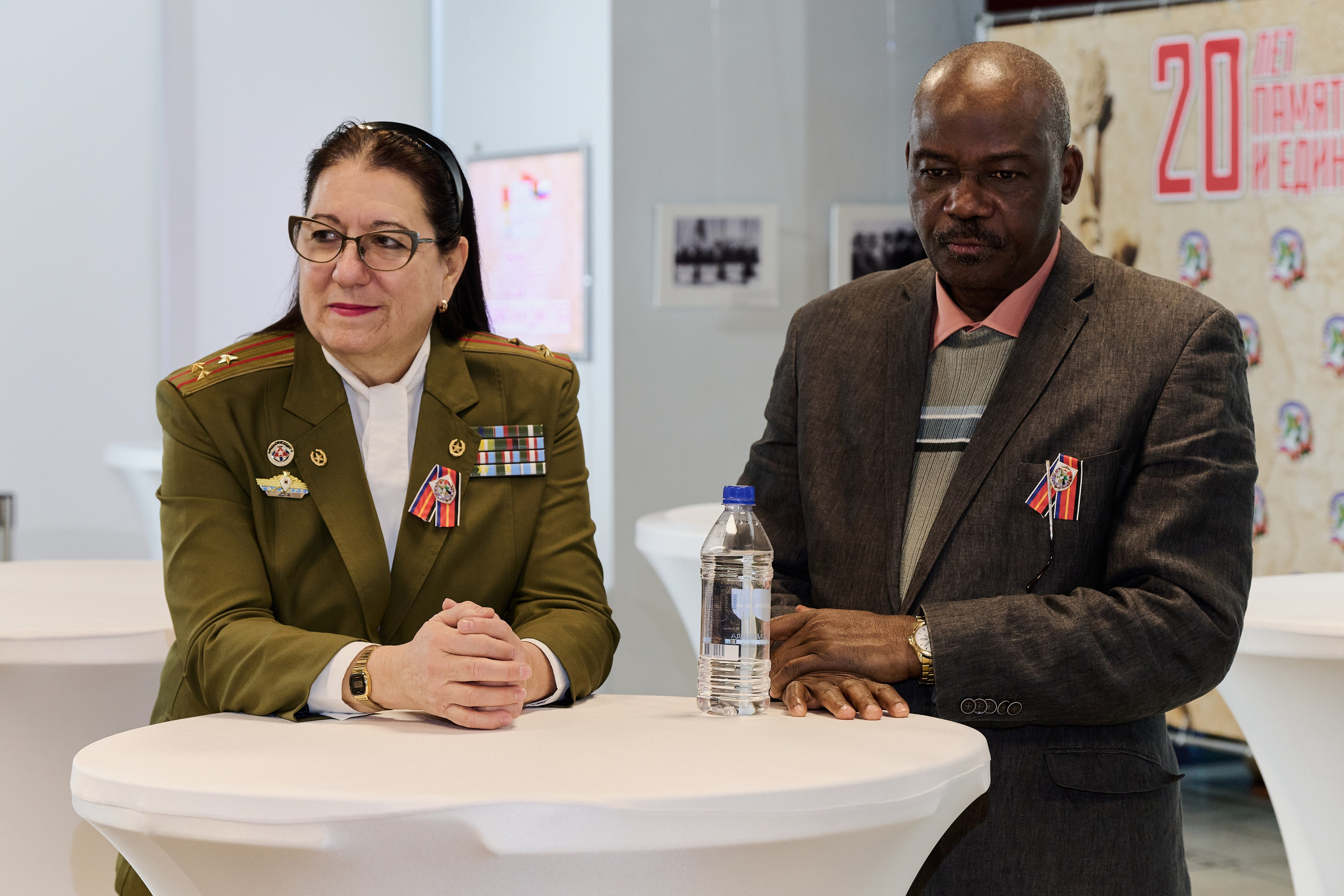 20 лет союзу ветеранов Анголы. Фотограф Роман Адлер