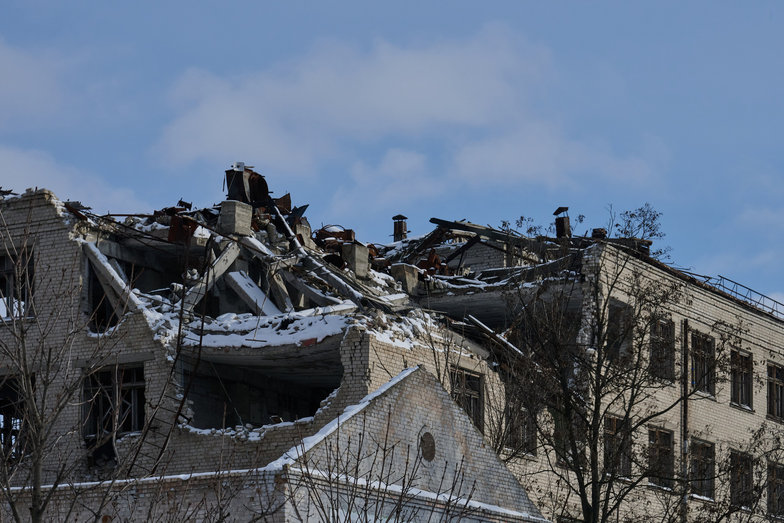Рубежное. Январь 2026. Фотограф Роман Адлер