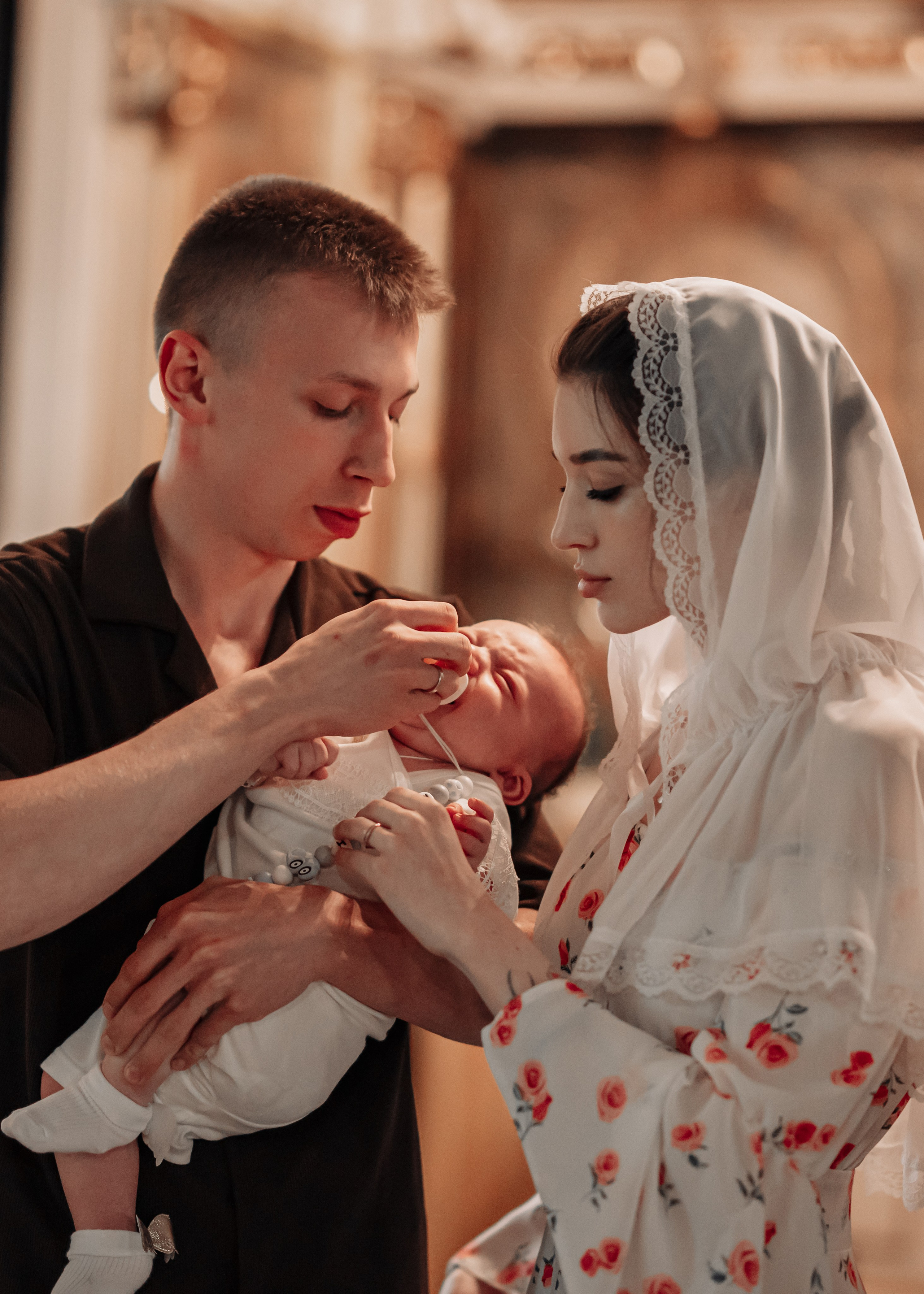 Таинство Крещения. Крамер Юлиана детский и семейный фотограф