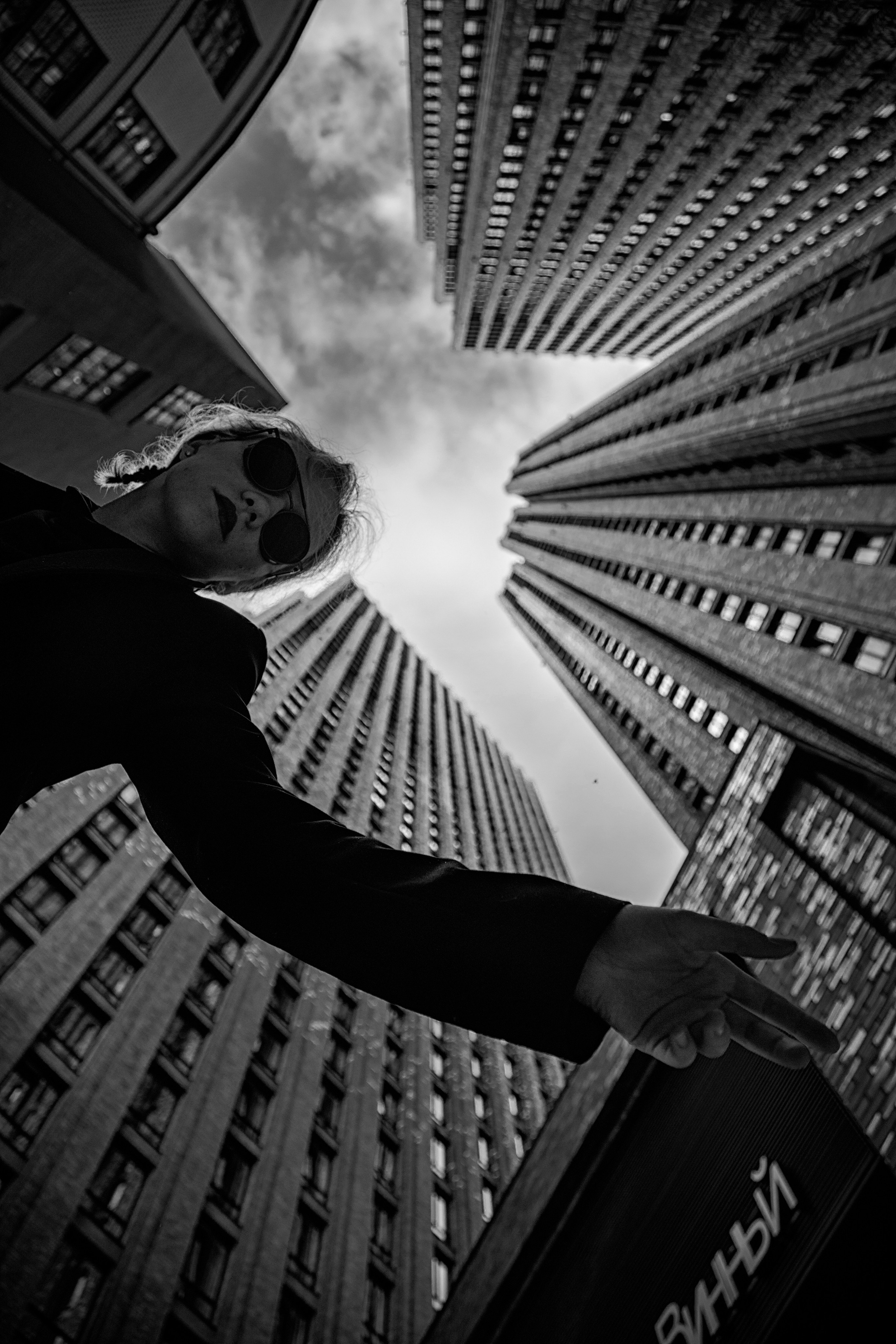 Стильная ЧБ фотосессия в Москве для Катюши. Семейный ФОТОГРАФ в Москве Елена Конд