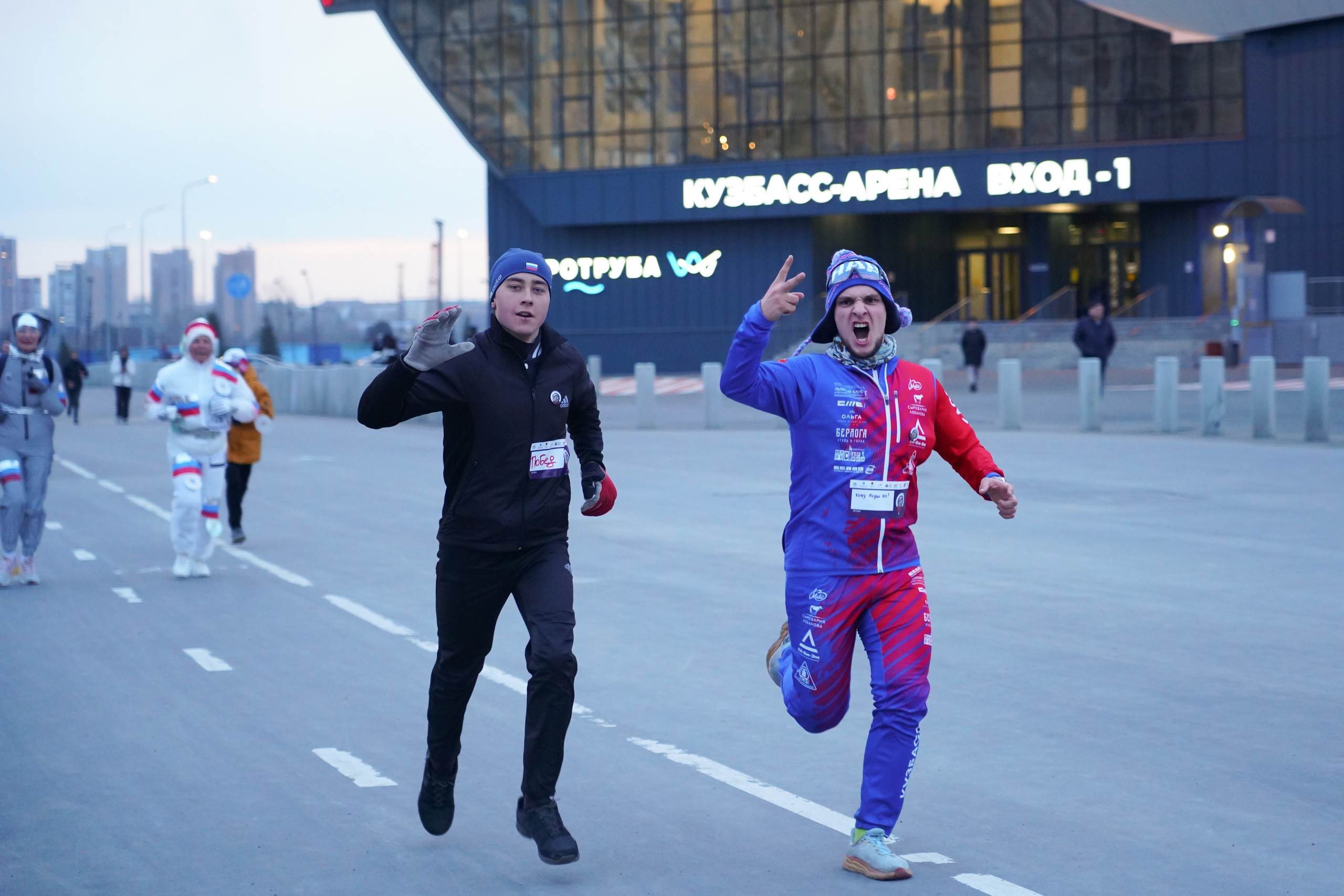Массовый забег «Первый в космосе». Фотограф Кемерово