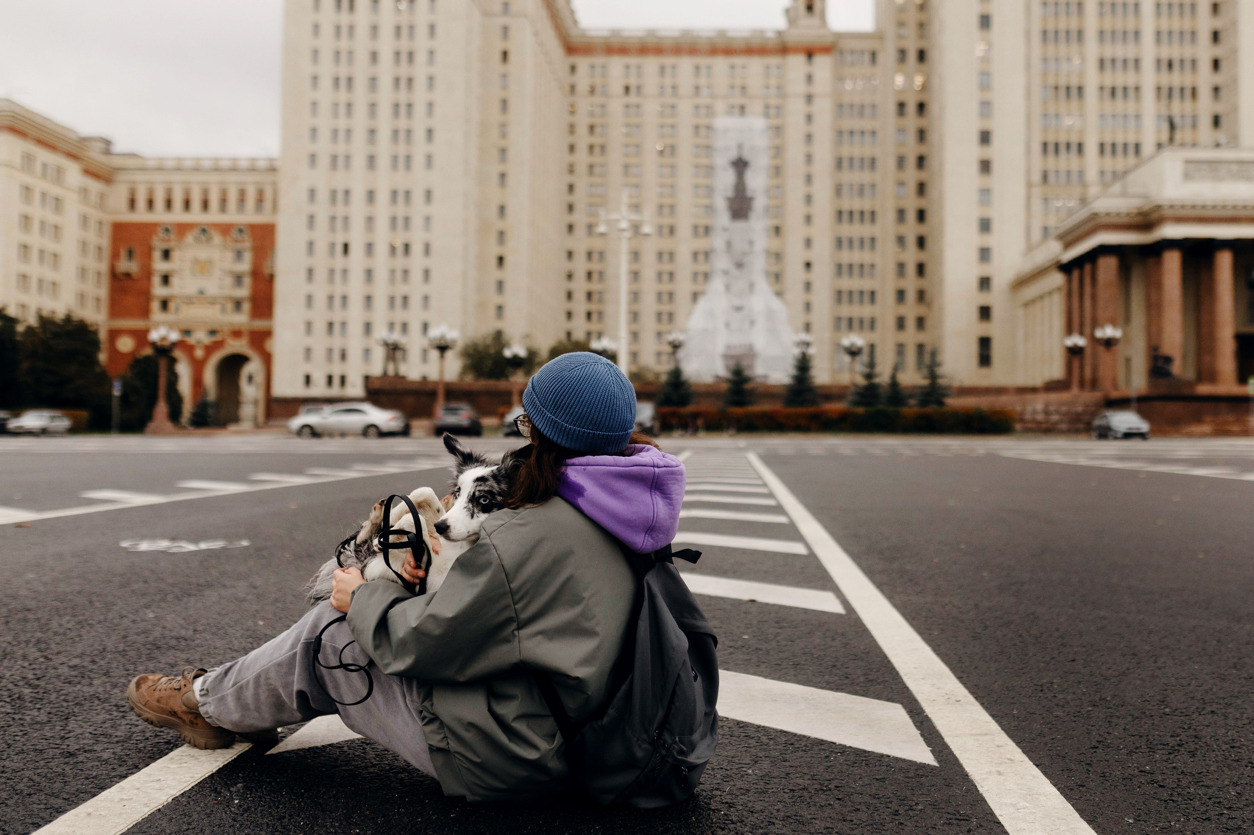 Москва / Настя и Рикотта. Фотограф Кузина Вера
