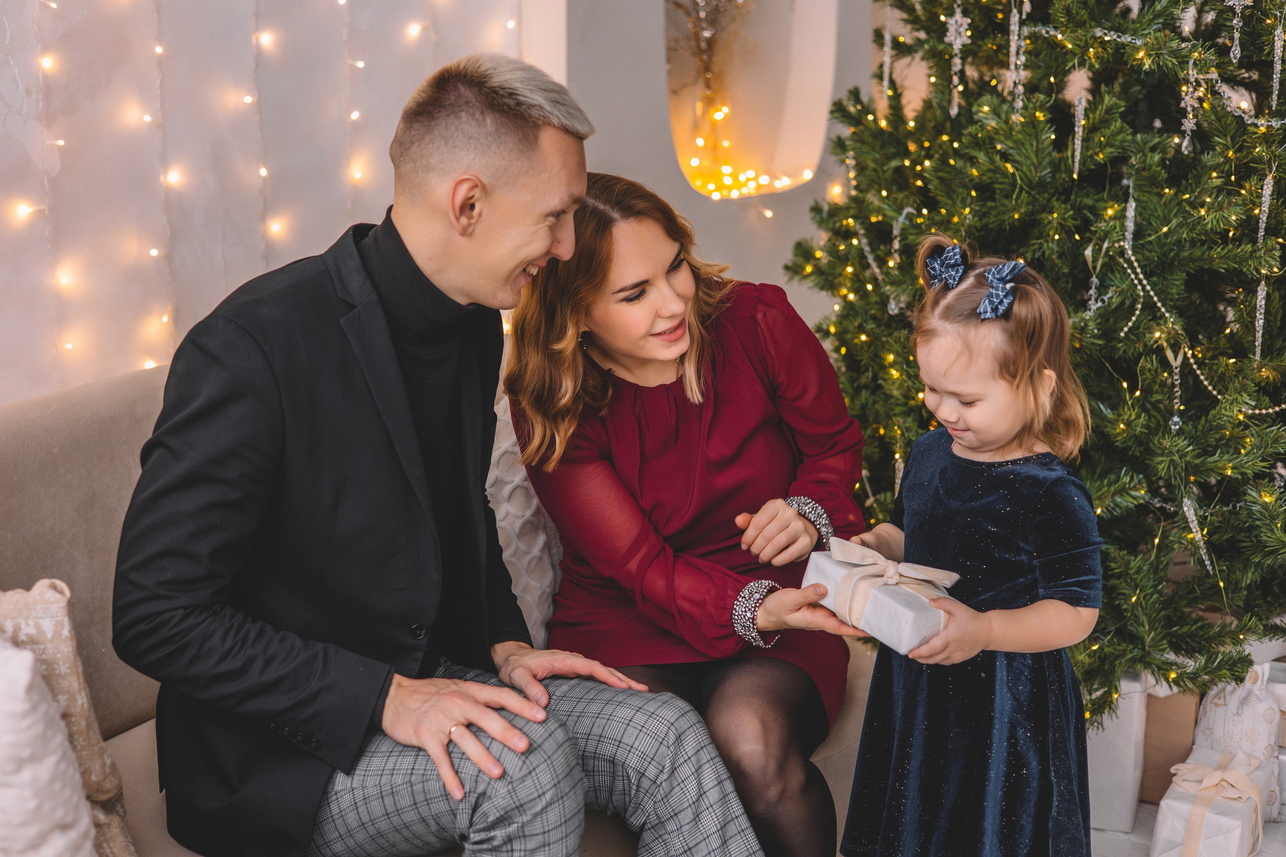 Примеры новогодних съёмок