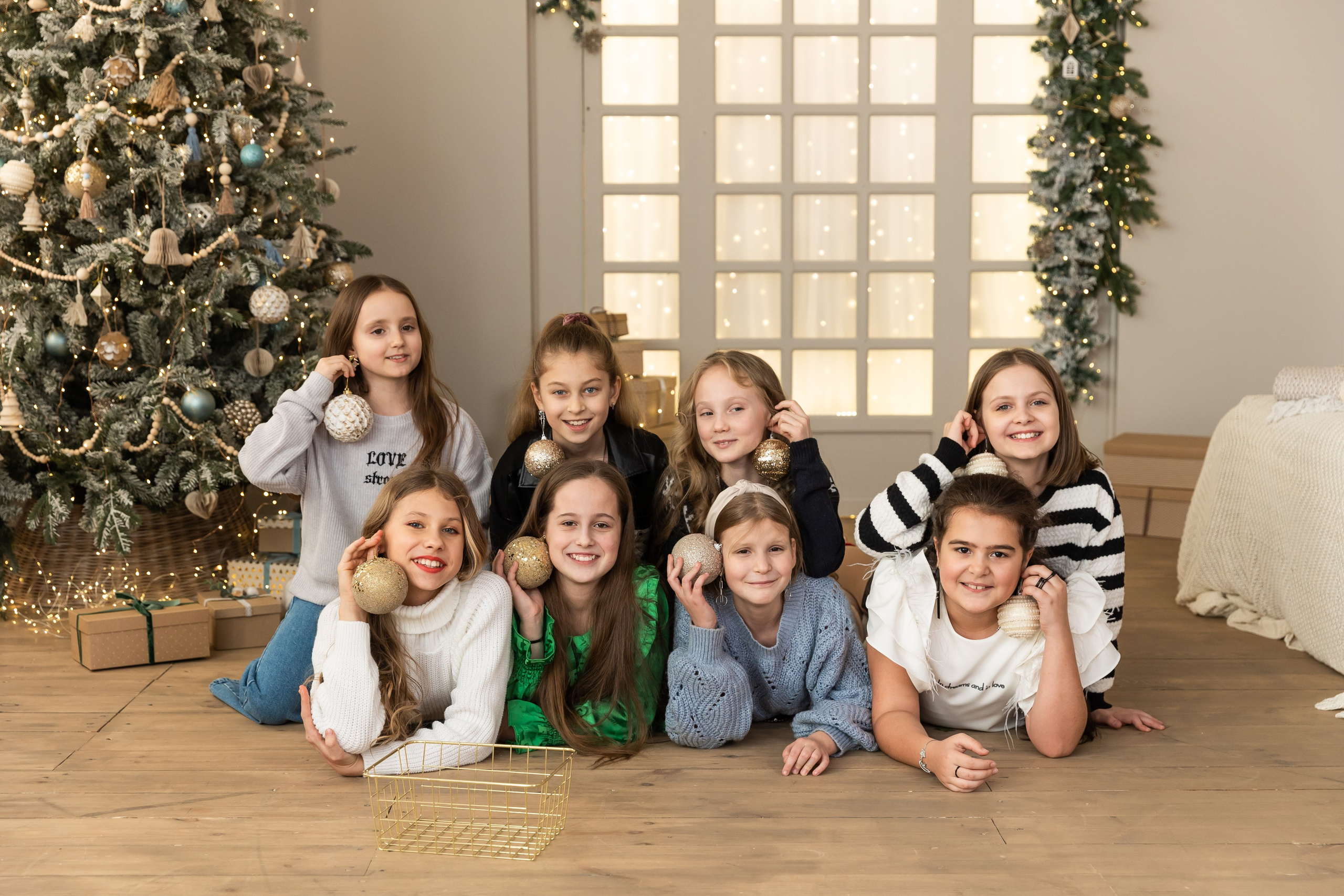 Новогодняя фотосессия в студии 4 класс. Семейный, детский, школьный фотограф в Благовещенске Яна Белоусова