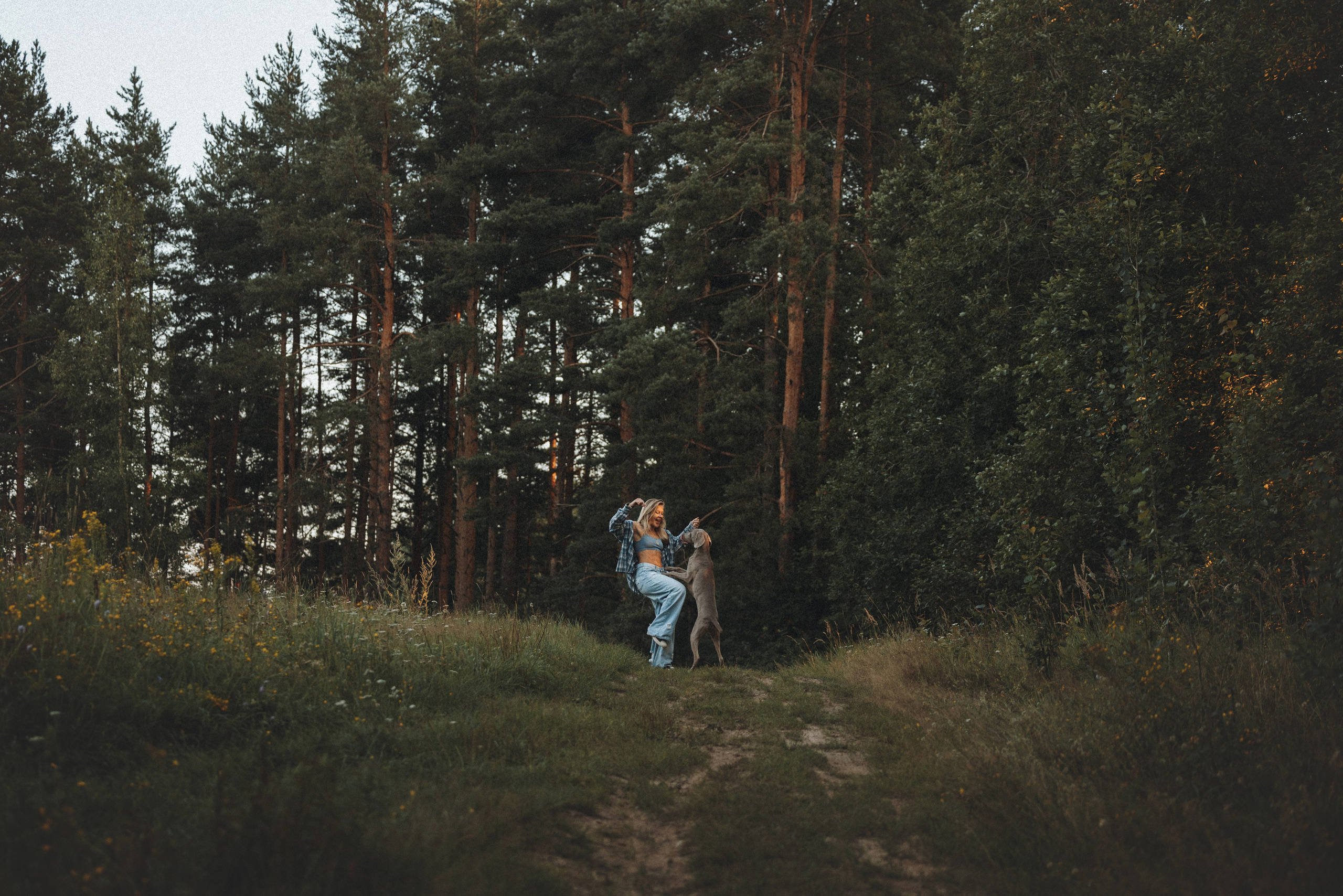 Юля и Эспен. Фотограф анималист Осипчикова Мария