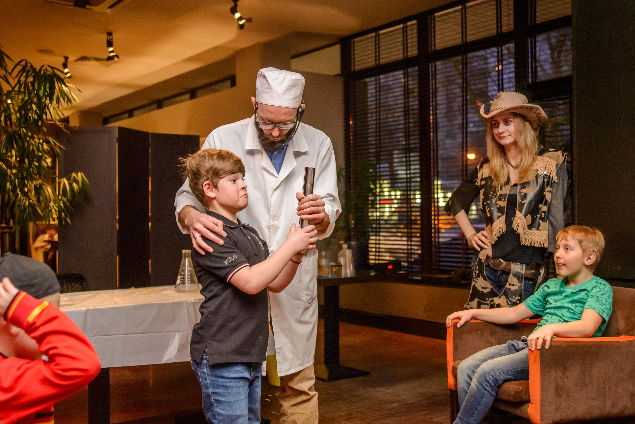 Детский день рождения в ресторане