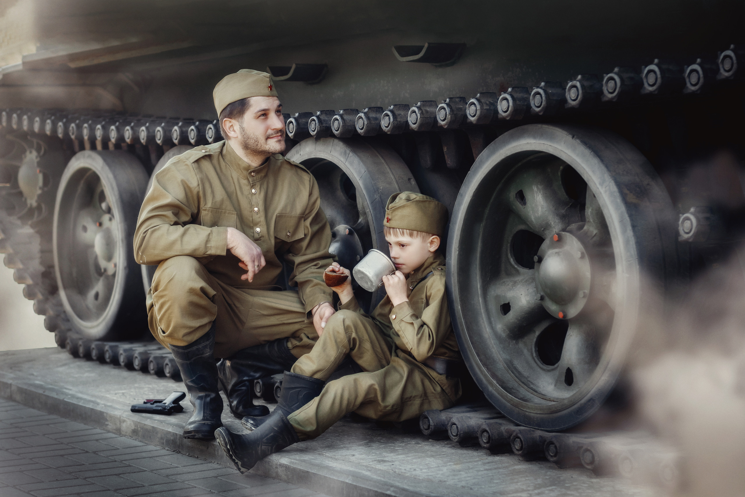 Фотопроект ко дню Победы ВОВ (9 Мая). Фотограф в Санкт-Петербурге и Ленинградской области Катя Нугу