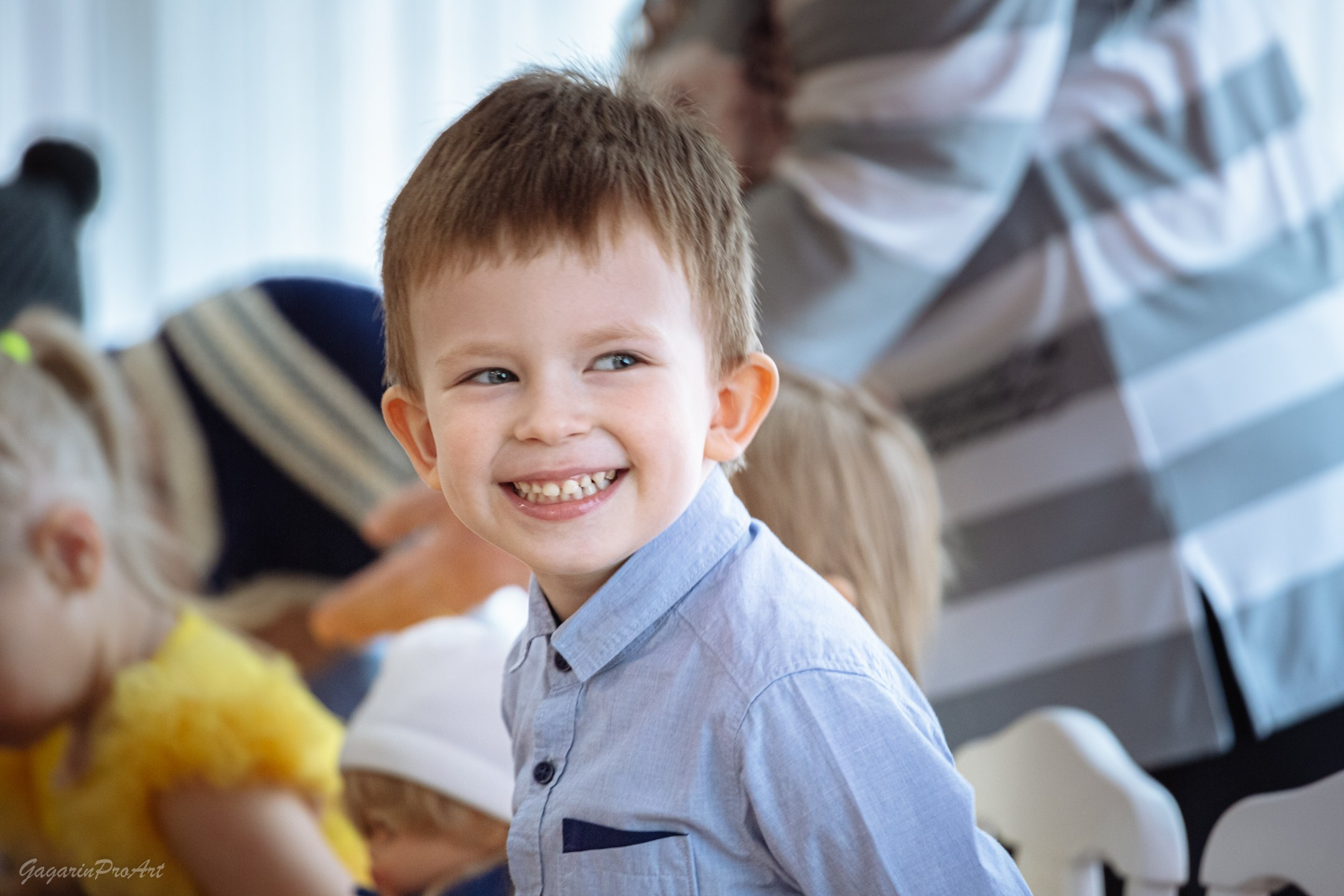 Репортажная съёмка в саду на праздник. GagarinProArt