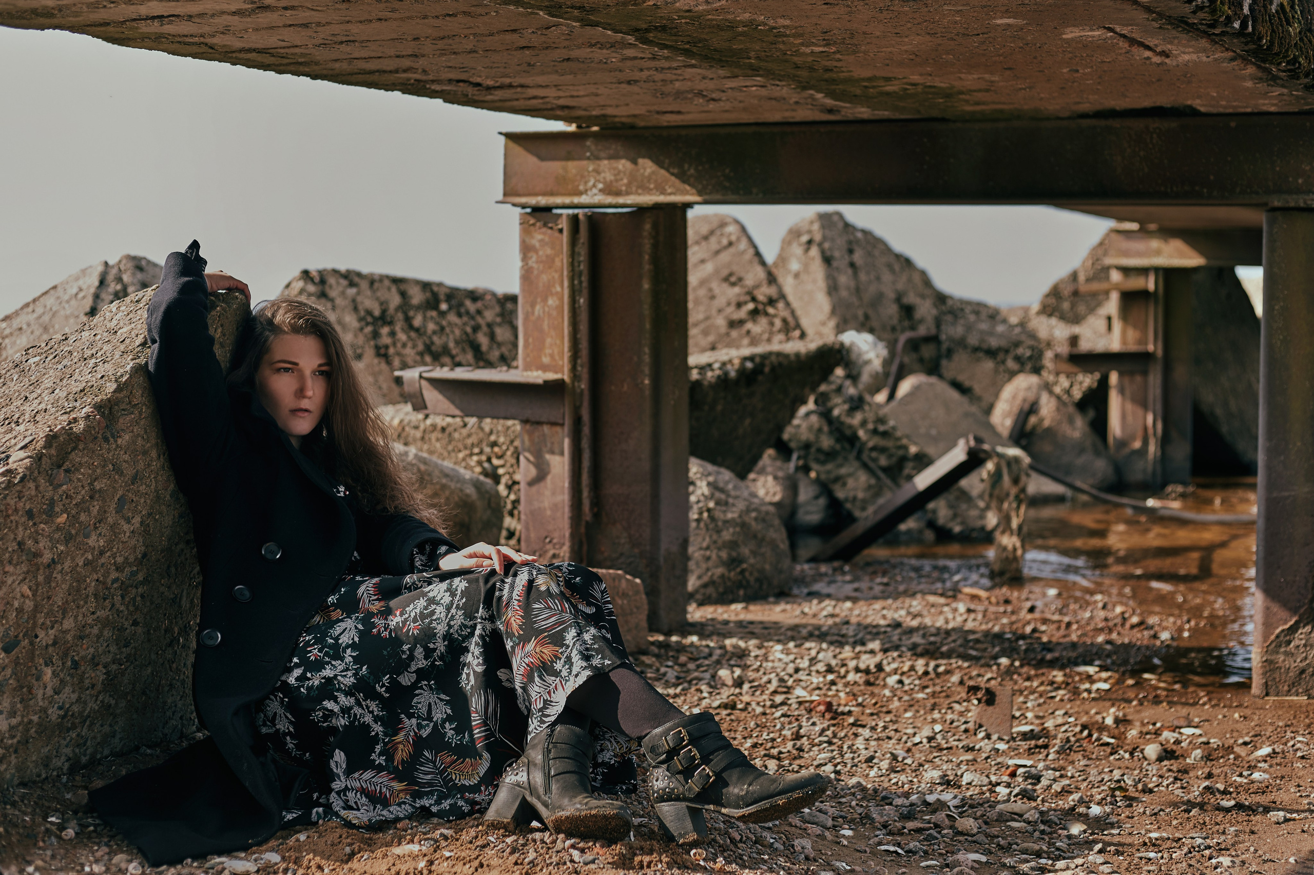 Катерина на Финском заливе. Портретный фотограф Санкт-Петербург, Пхукет