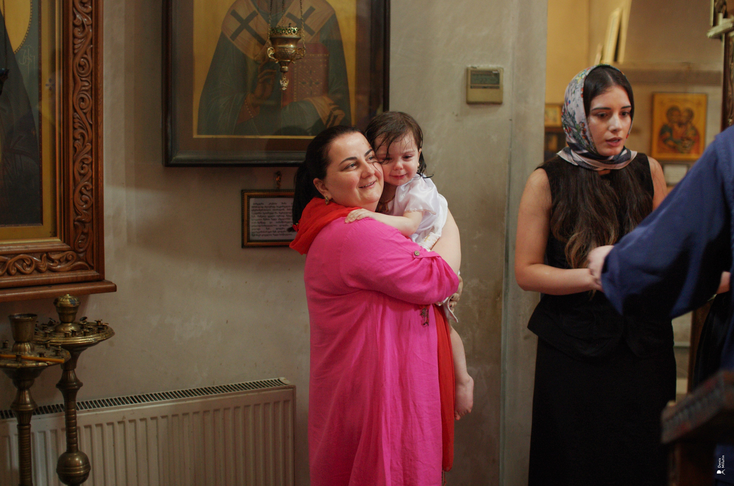 Крещение Сенаки. Портретный фотограф Денис Милютин