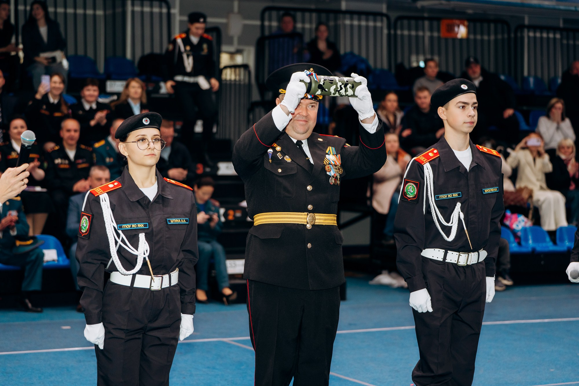Принятие присяги кадетами. Свадебный и репортажный фотограф в Ярославле Евгений Сальников