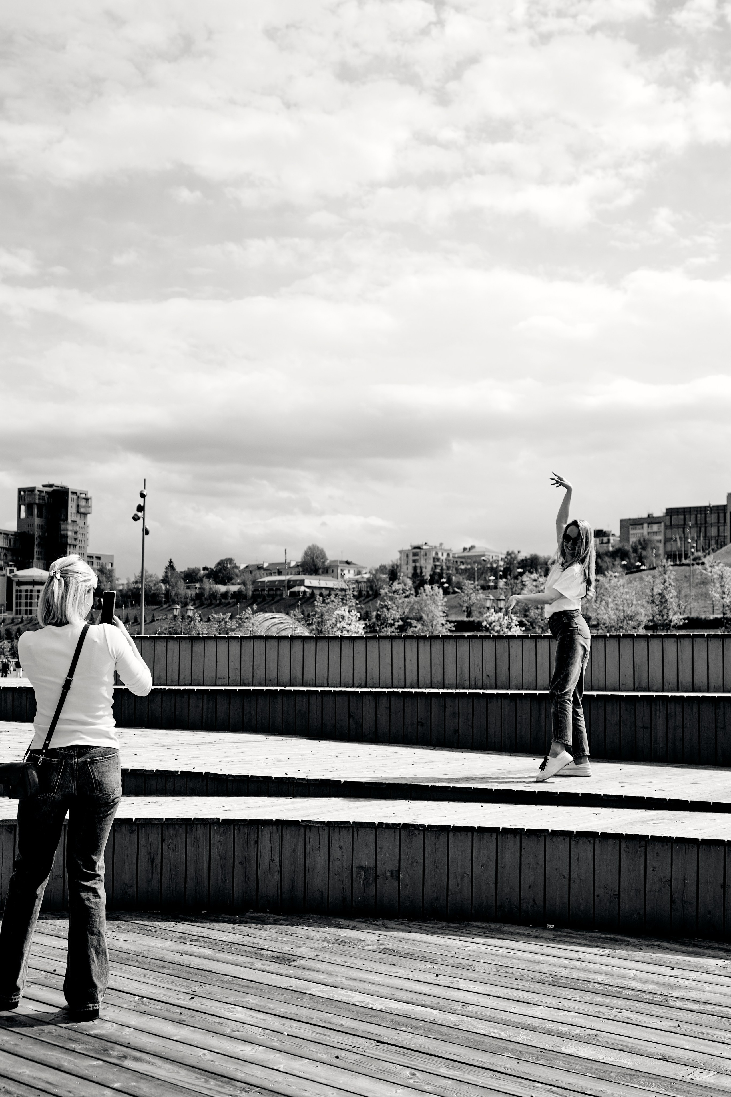 Прогулка после марафона. Фотограф Казань