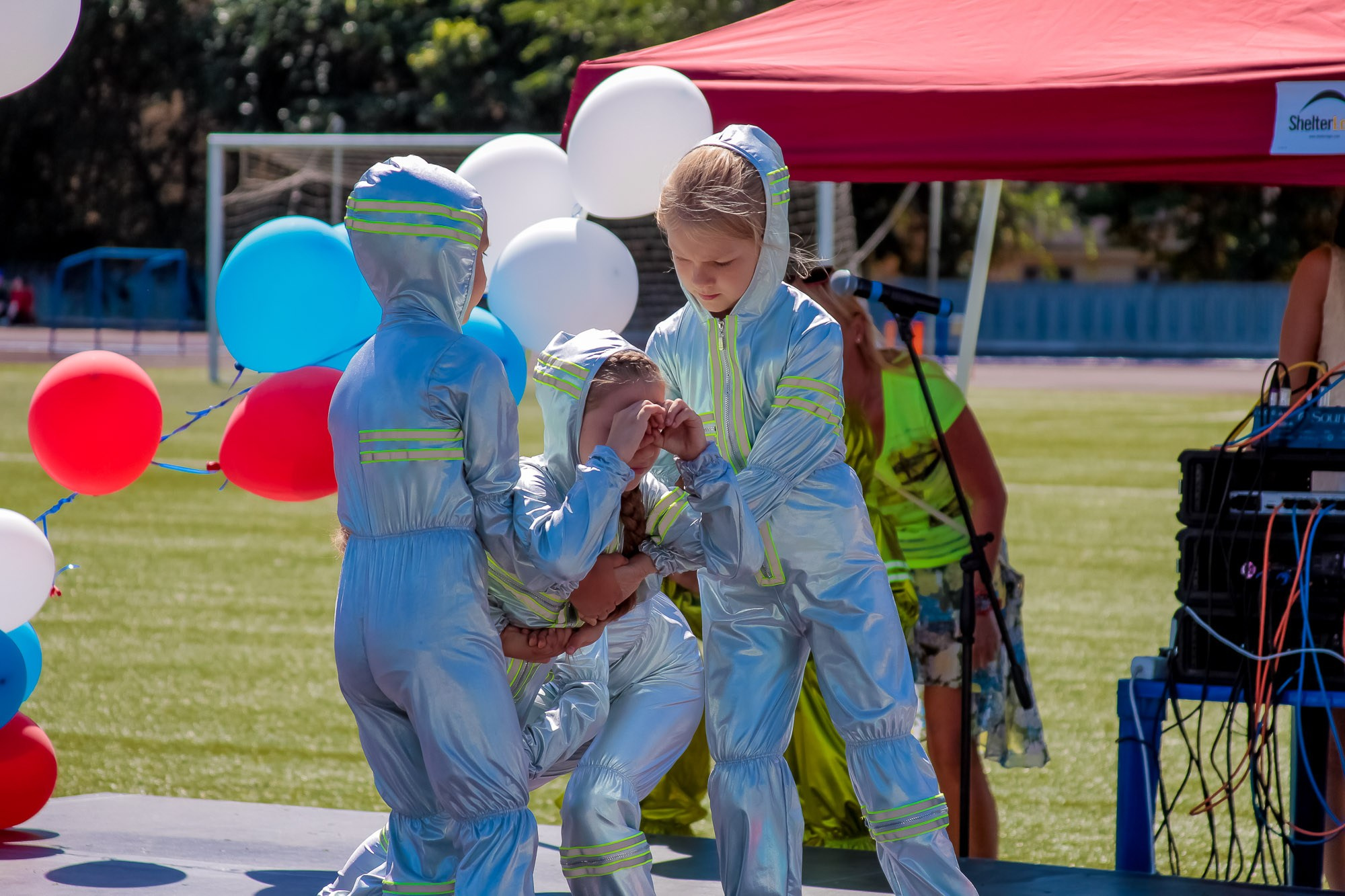 День Физкульт. Максим Матвийченко и Виктория Басова профессионалы своего дела