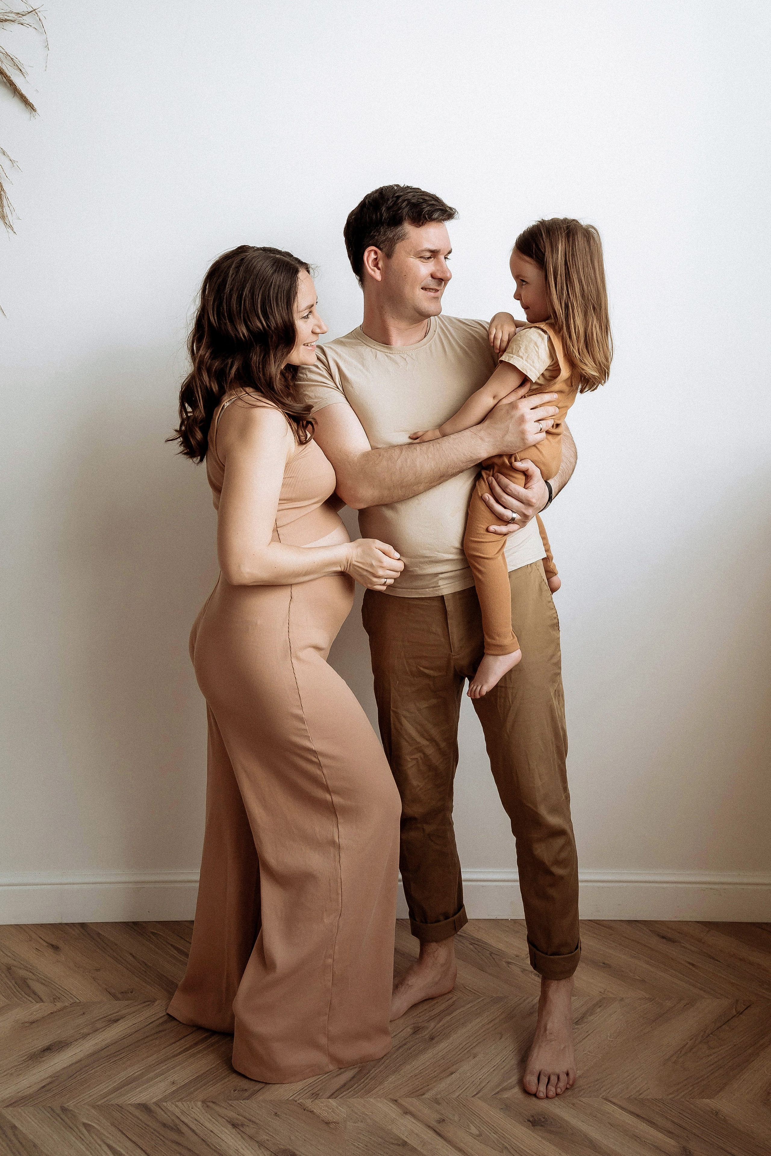 Андрей, Алёна и Анечка. Свадебный фотограф в Москве Яна Деньгина