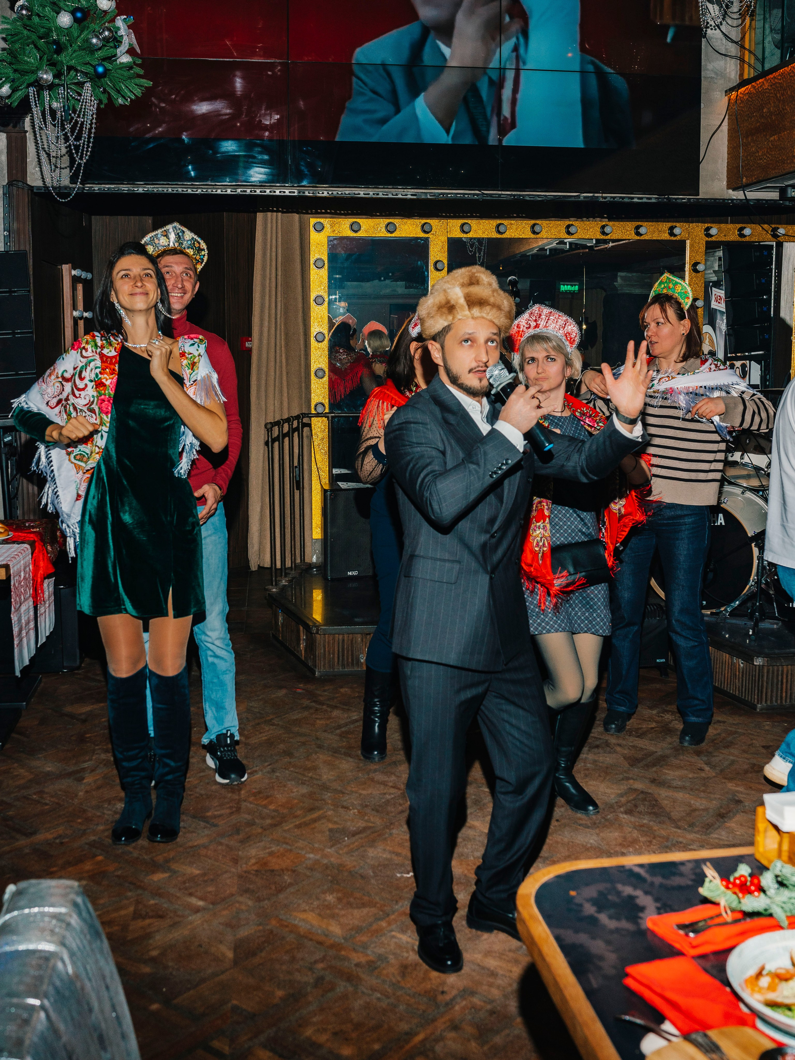 Russian новый Year. Портретный фотограф Москва Белогорцев Сергей