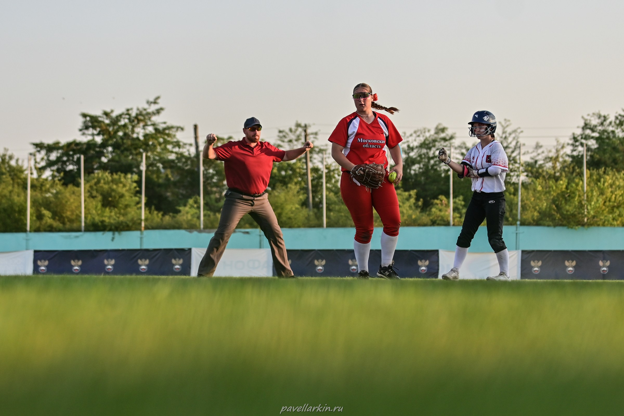 Софтбол: Финал юношеской спартакиады 2025 года. Спортивный фотограф, фотожурналист Павел Ларькин