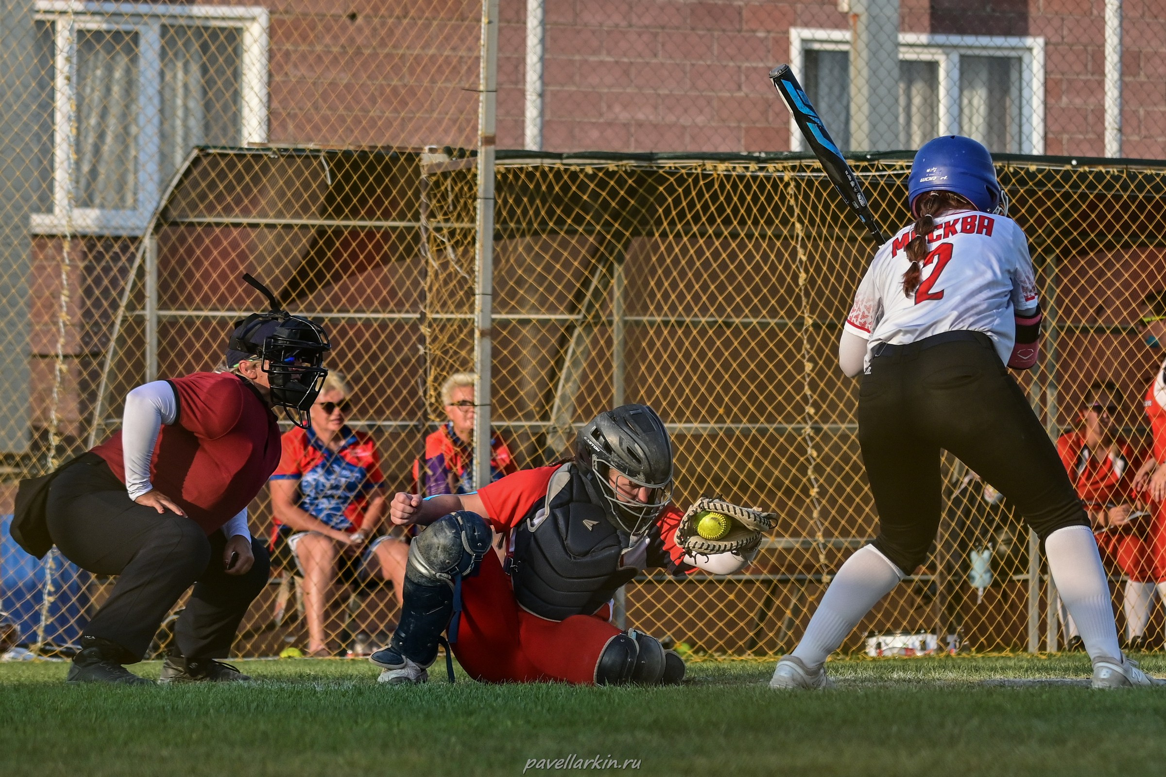 Софтбол: Финал юношеской спартакиады 2025 года. Спортивный фотограф, фотожурналист Павел Ларькин