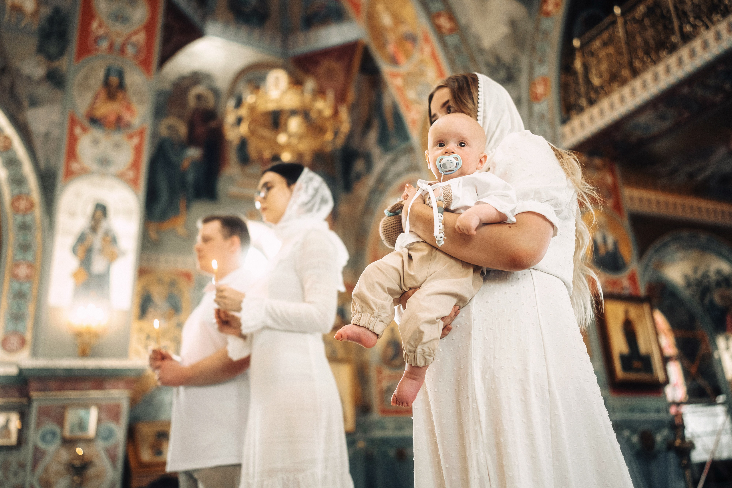 Фотосессия крещения в Воронеже. Свадебный и репортажный фотограф в Воронеже Роман Янко