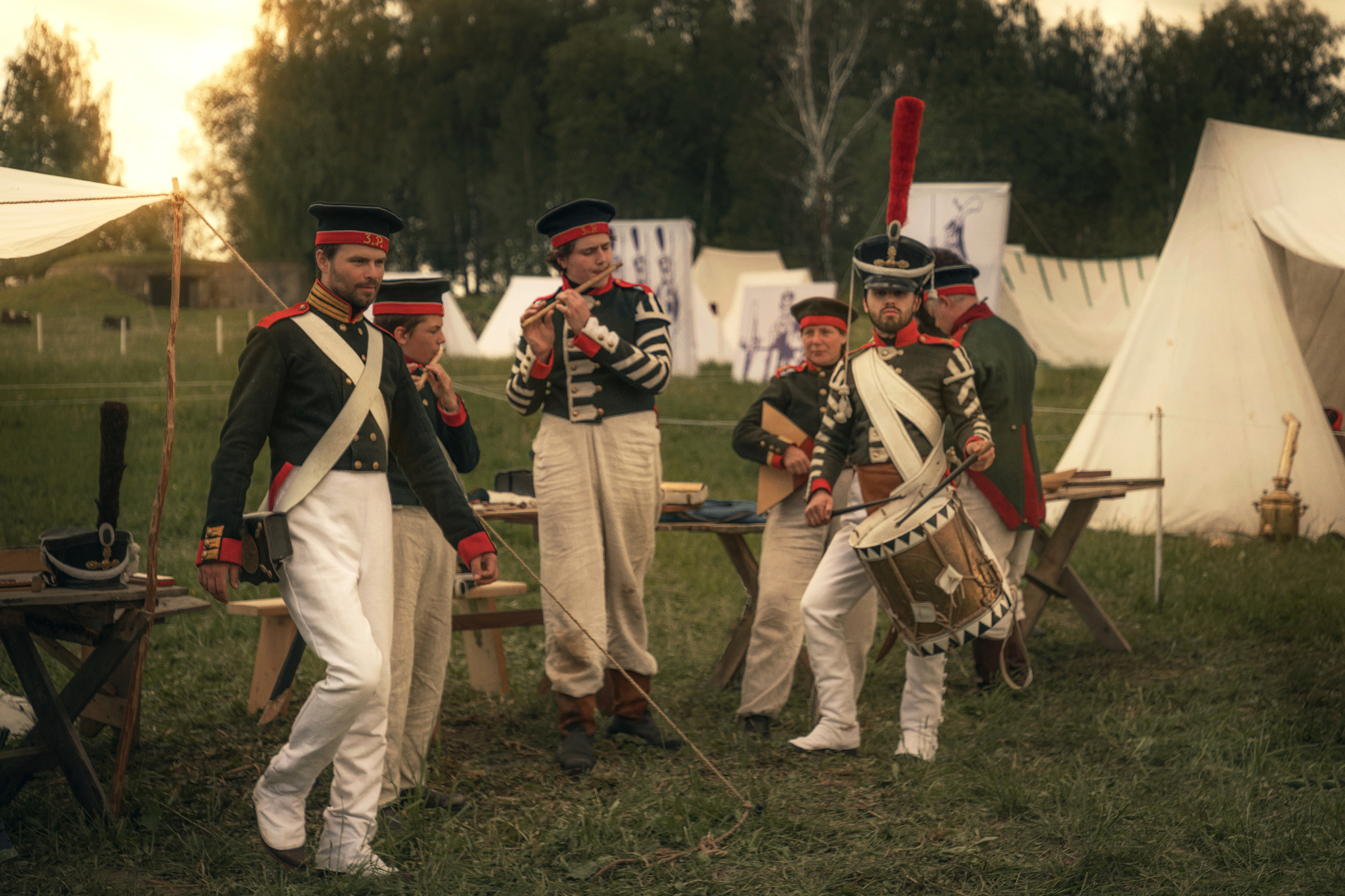Бородино, историческая реконструкция, фестиваль стойкий оловянный солдатик, 1812