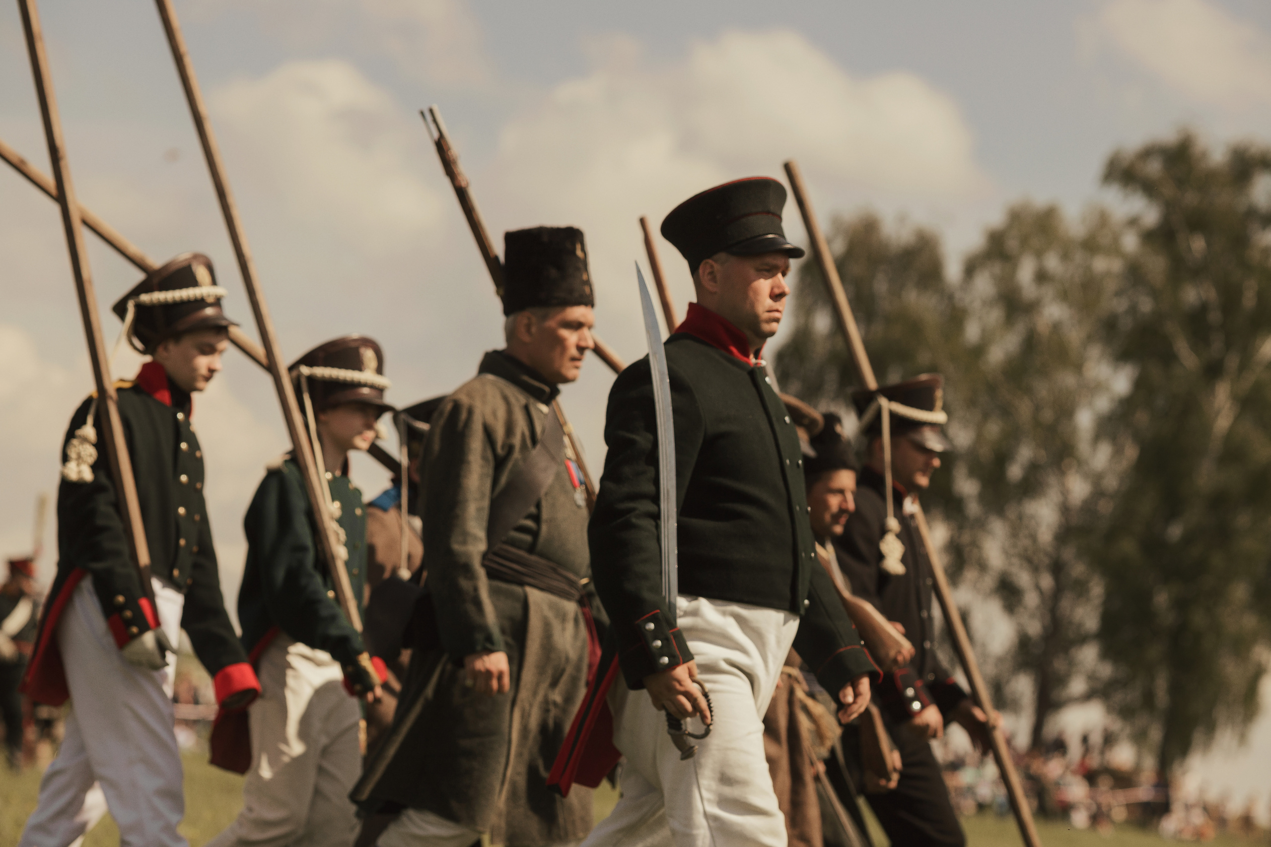 Бородино, историческая реконструкция, фестиваль стойкий оловянный солдатик, 1812