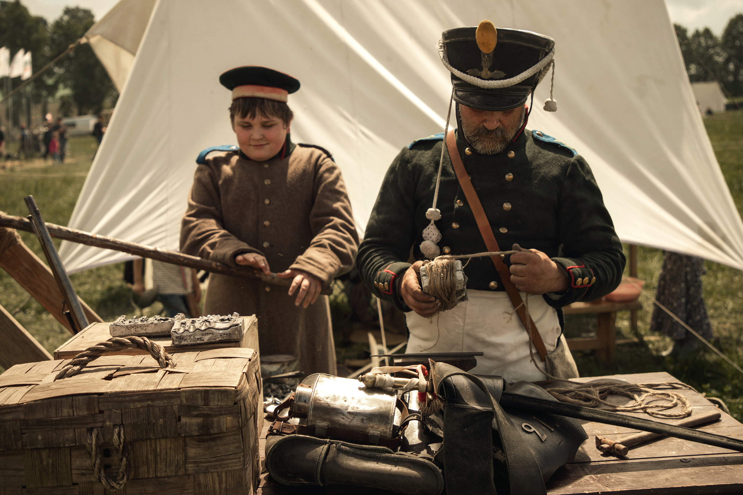 Бородино, историческая реконструкция, фестиваль стойкий оловянный солдатик, 1812