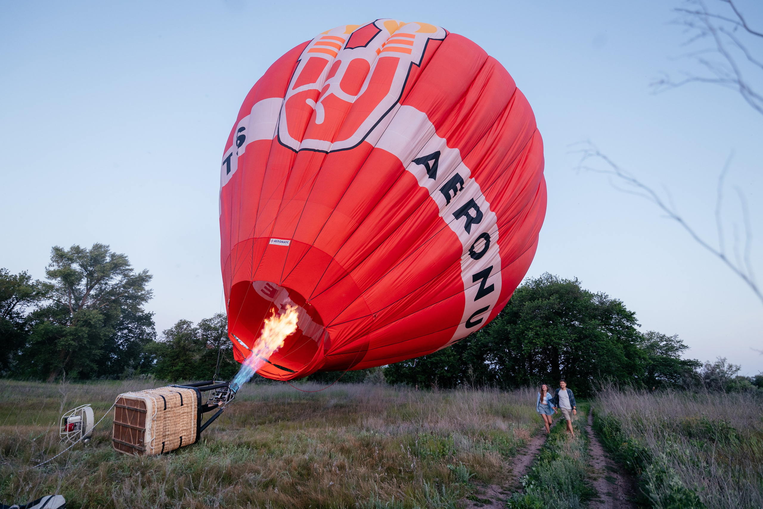 Водушный шар. Фотограф Крохин Олег
