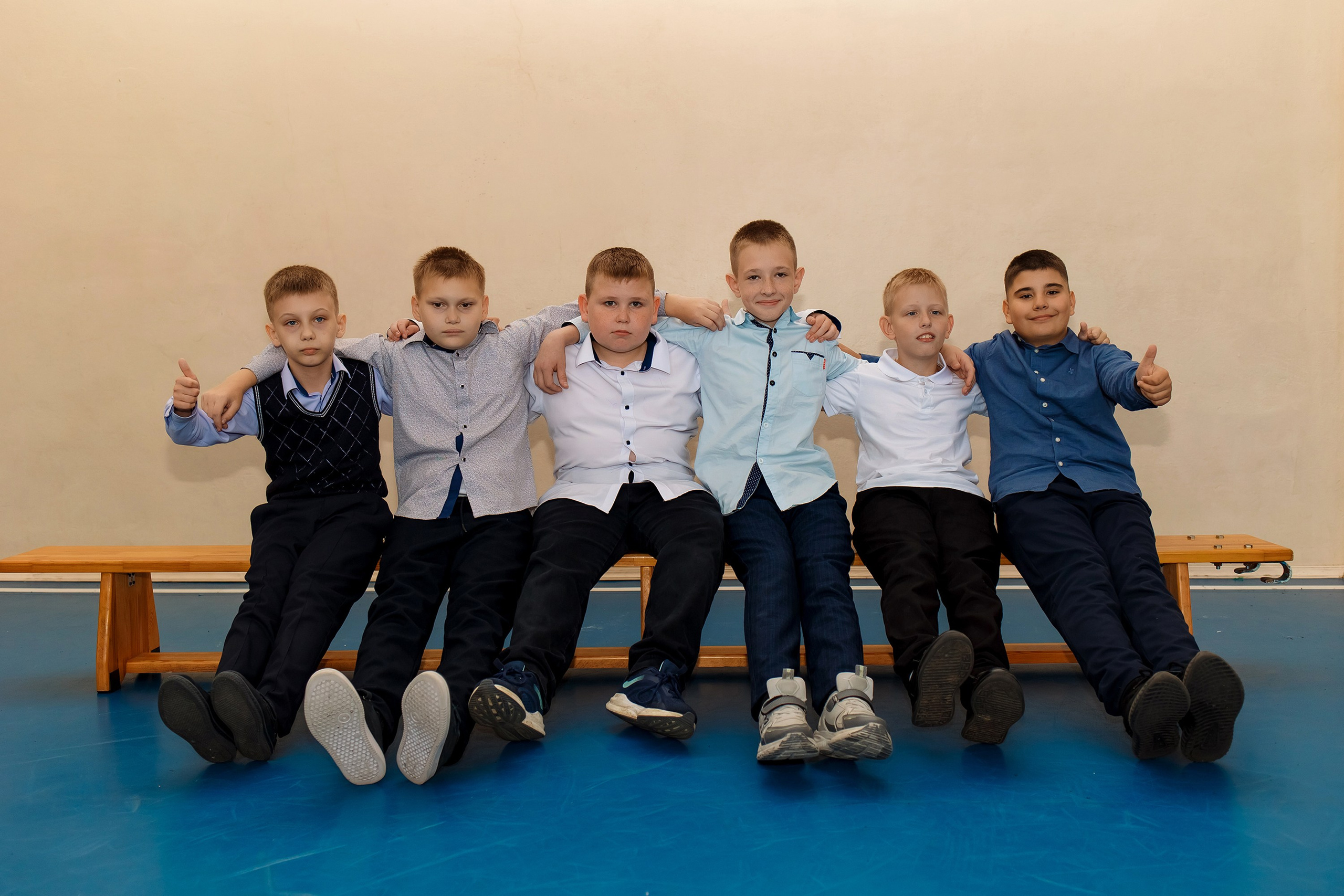 4 класс с. Шкотово. Фотограф Любовь Корниенко, Примоский край