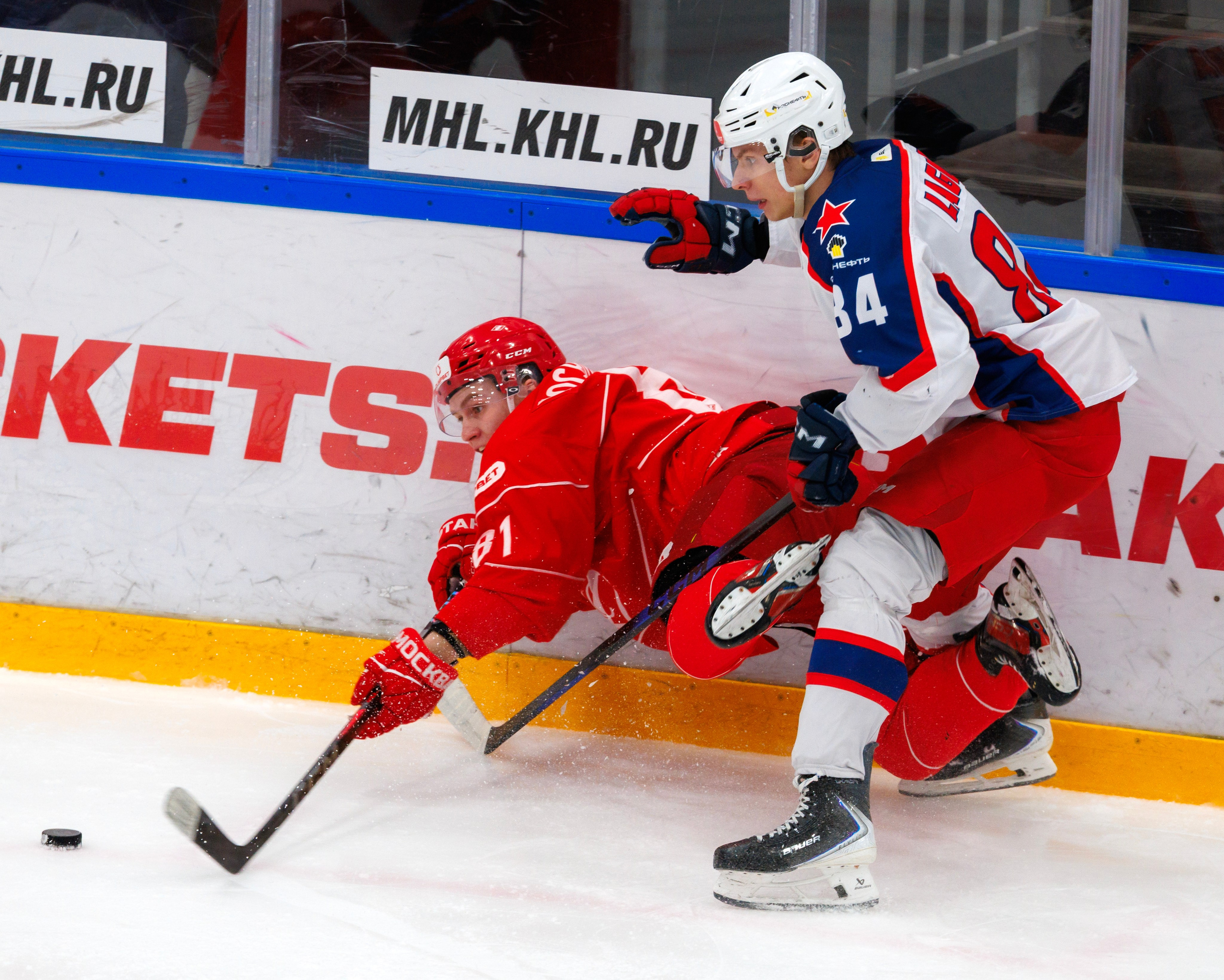 МАТЧ МХЛ. МХК СПАРТАК — ХК КРАСНАЯ АРМИЯ. Artem Zenin Photography