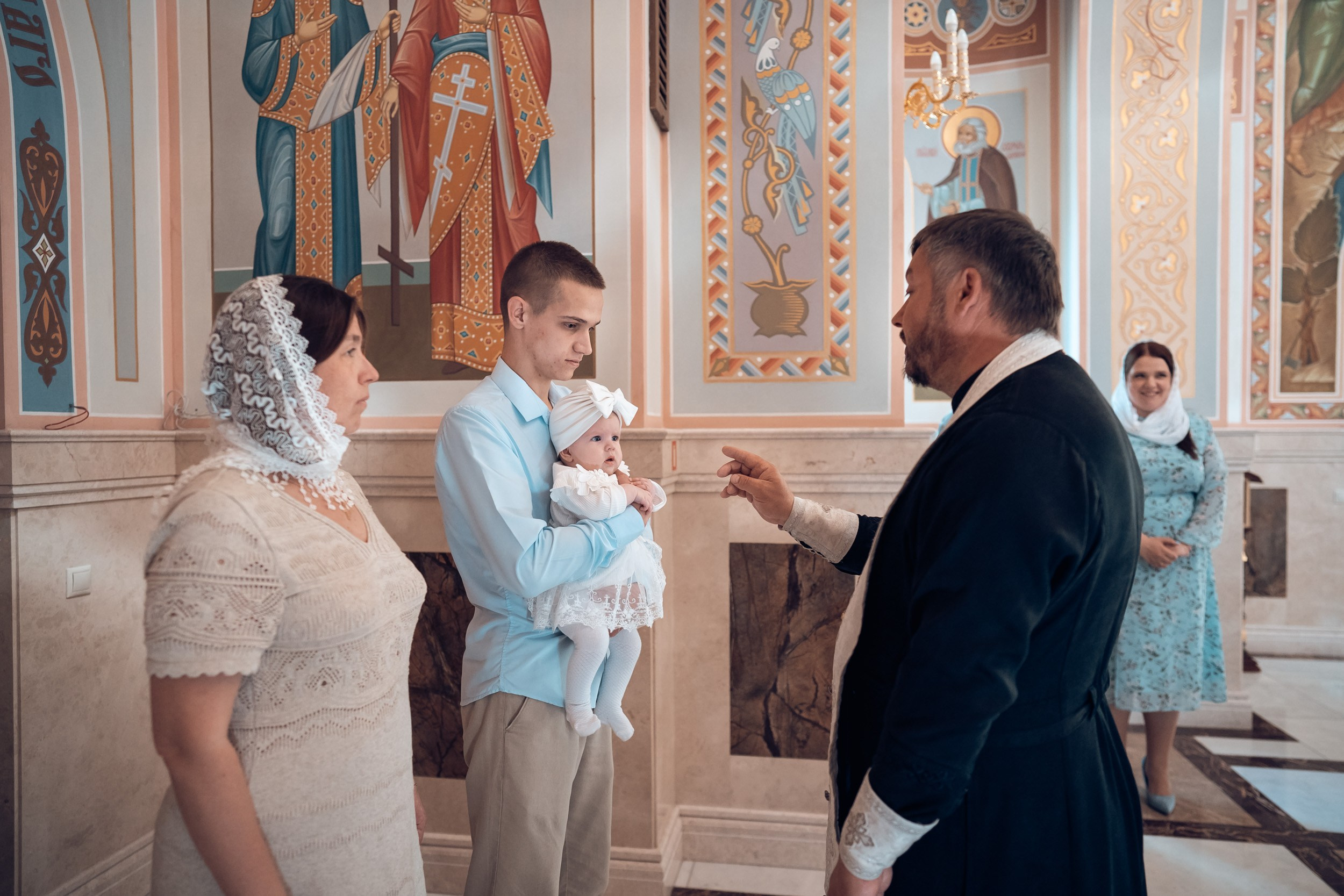 Крещение в Александро-Невском соборе Симферополь. Церковный фотограф Севастополь