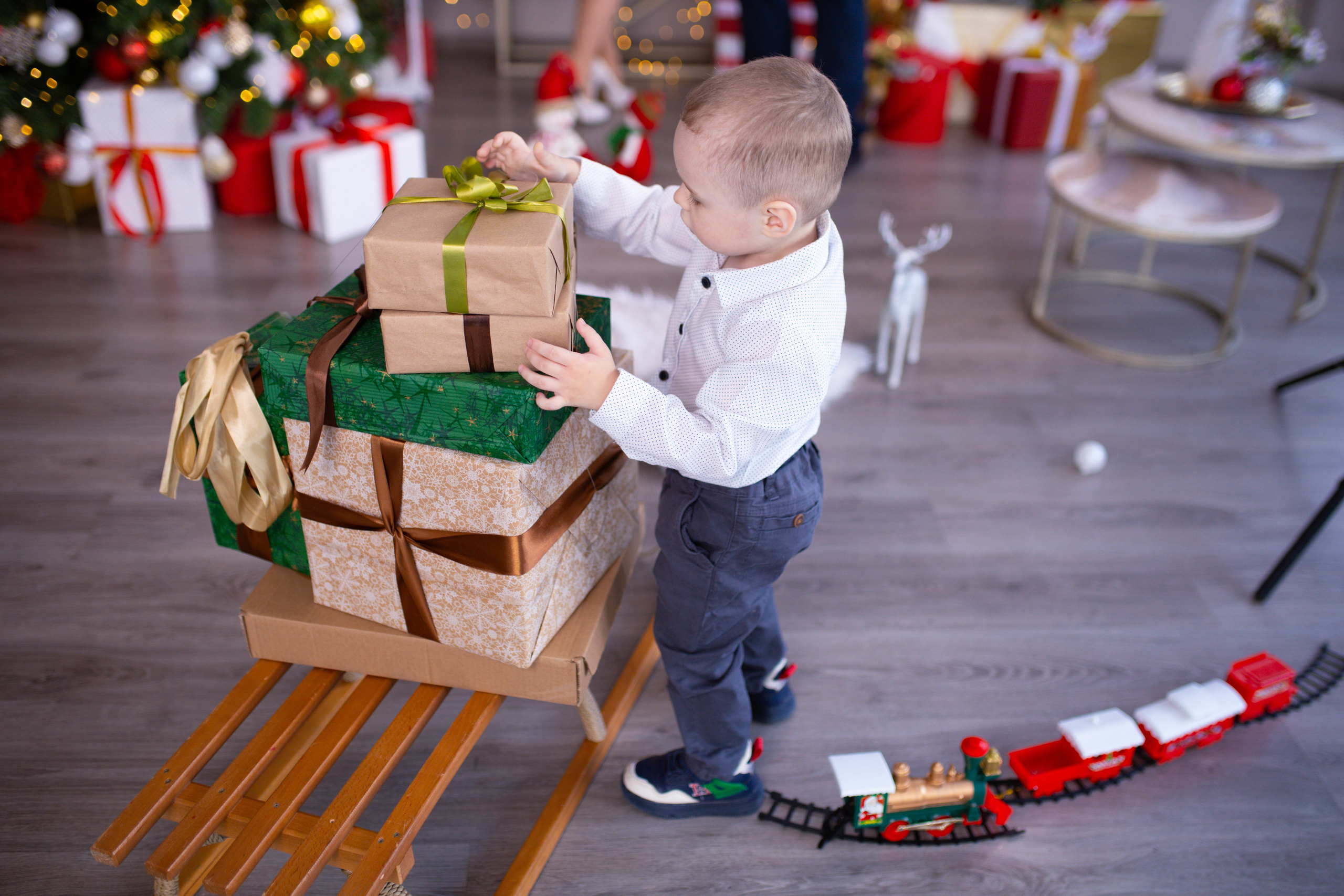 Семейная новогодняя фотосессия. Свадебный и семейный фотограф Виолетта в Липецке