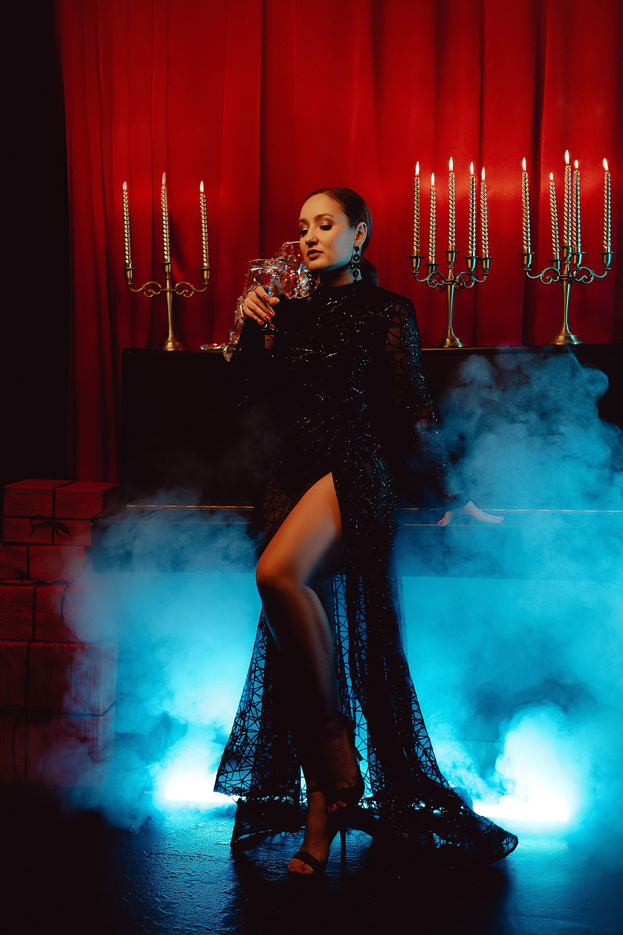 Новогодние образы. Бурнаева Катя