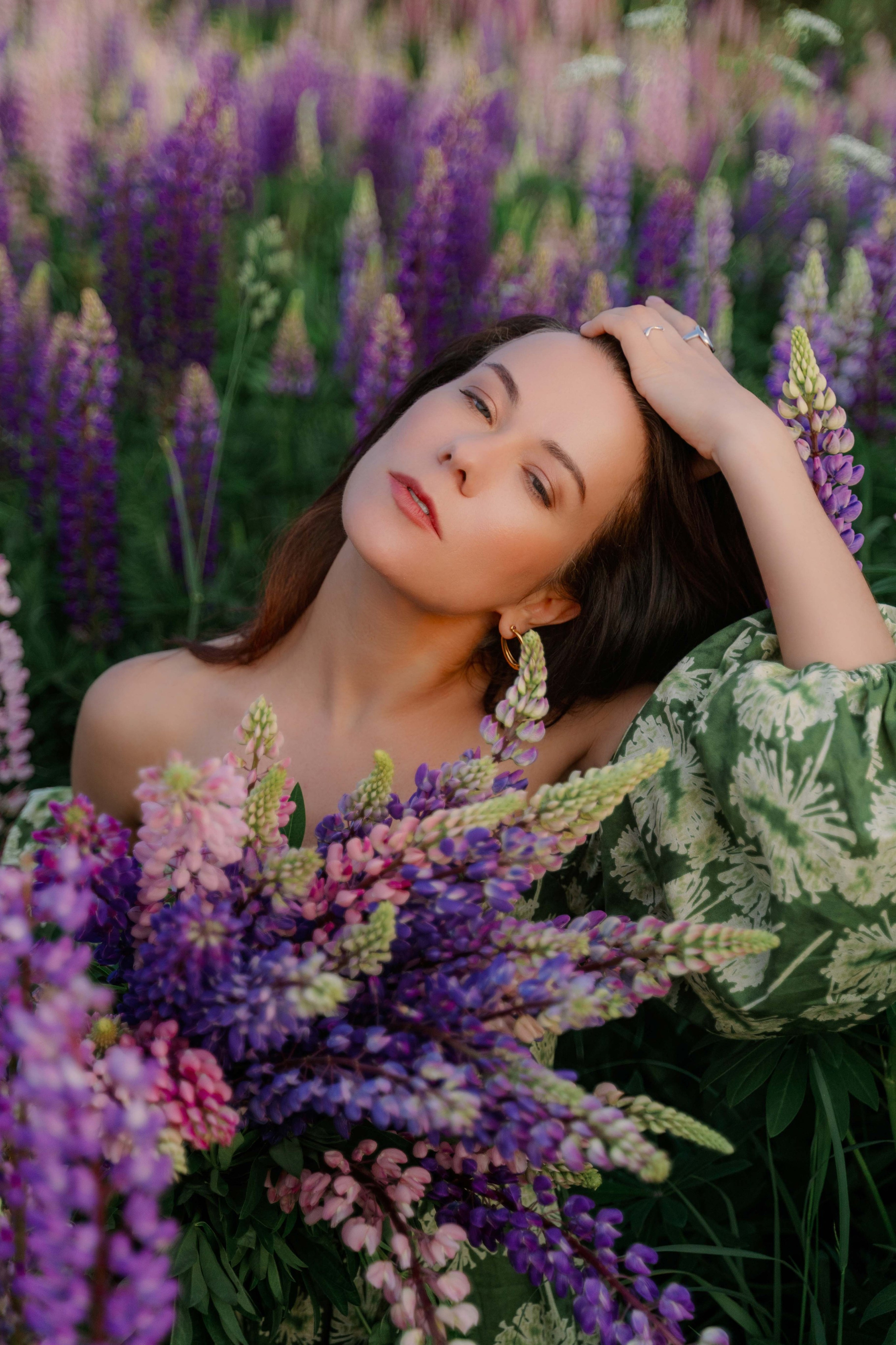 Наташа и люпины. Фотограф и видеограф в Москве и Абу Даби Мария Кулагина