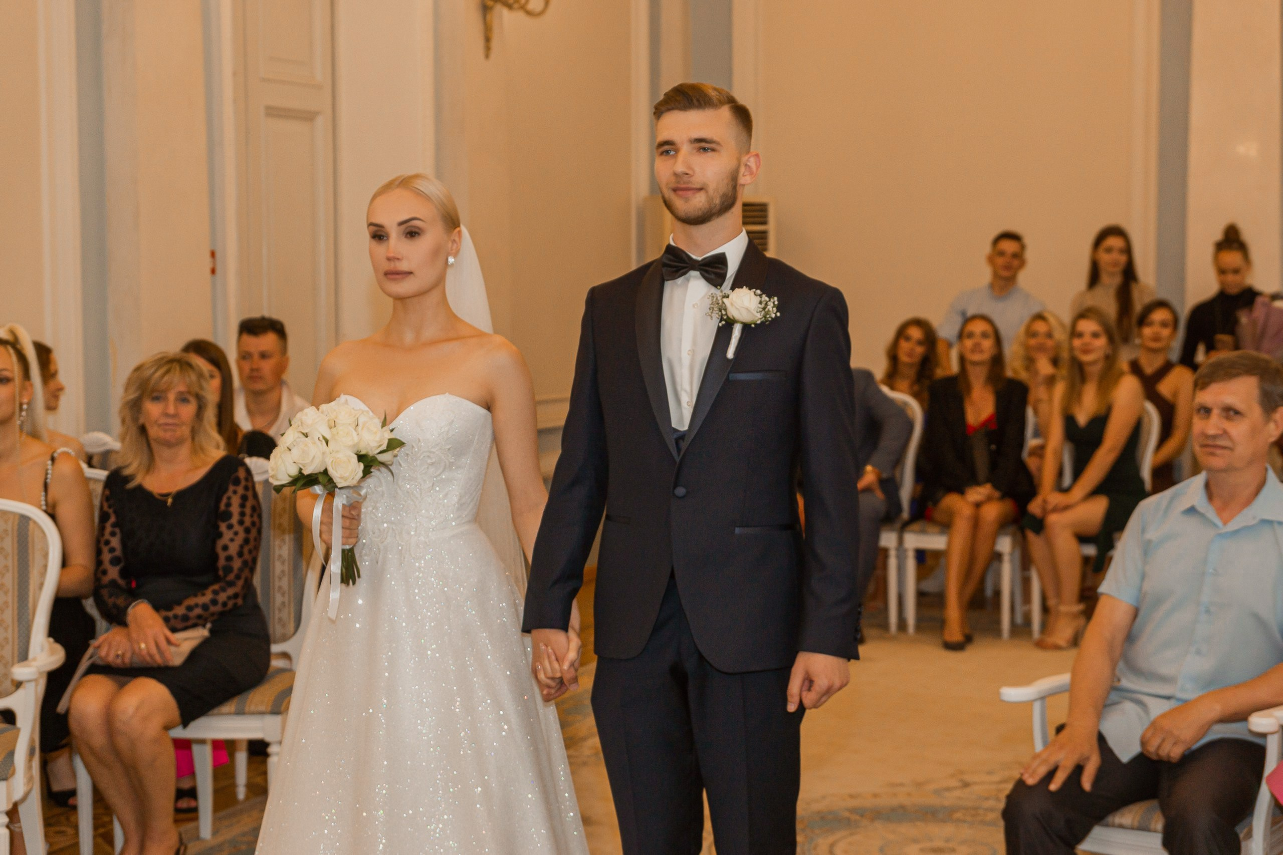 Свадебная регистрация молодожёнов Санкт-Петербург