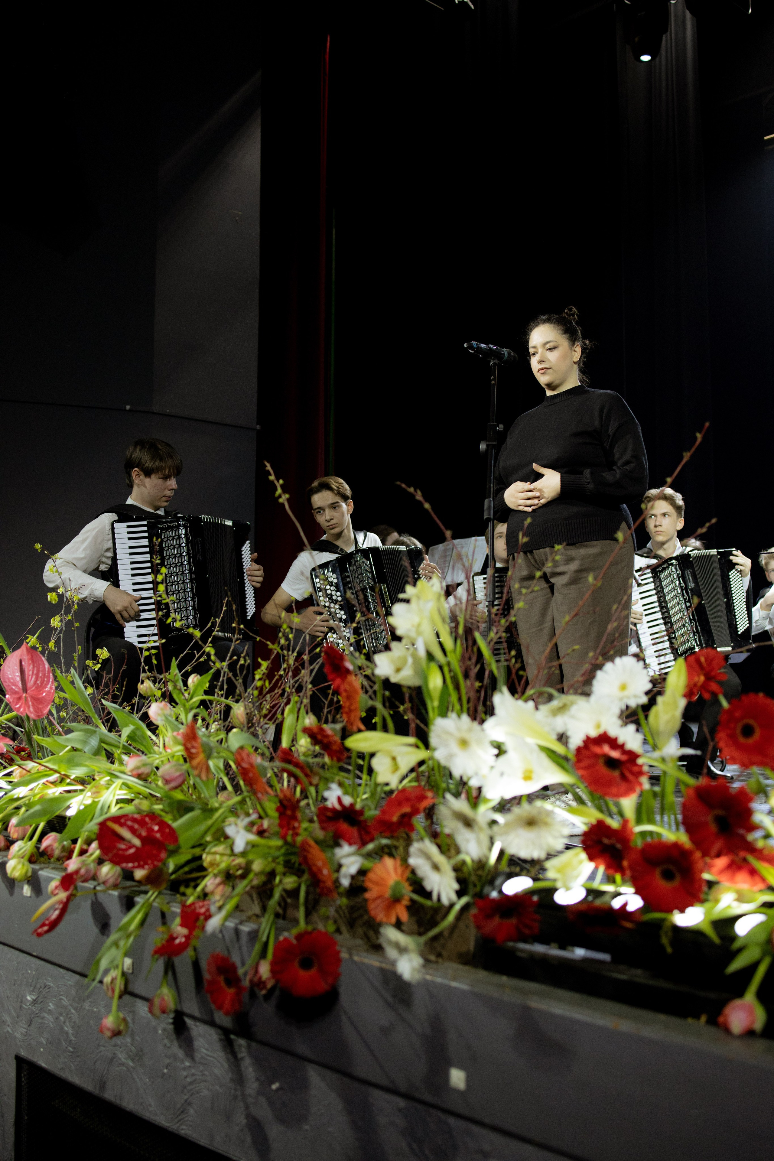 Оформление Отчетного концерта Музыкальной школы Глазунова. Оформление свадеб, декор свадеб Вера Маркова, Москва