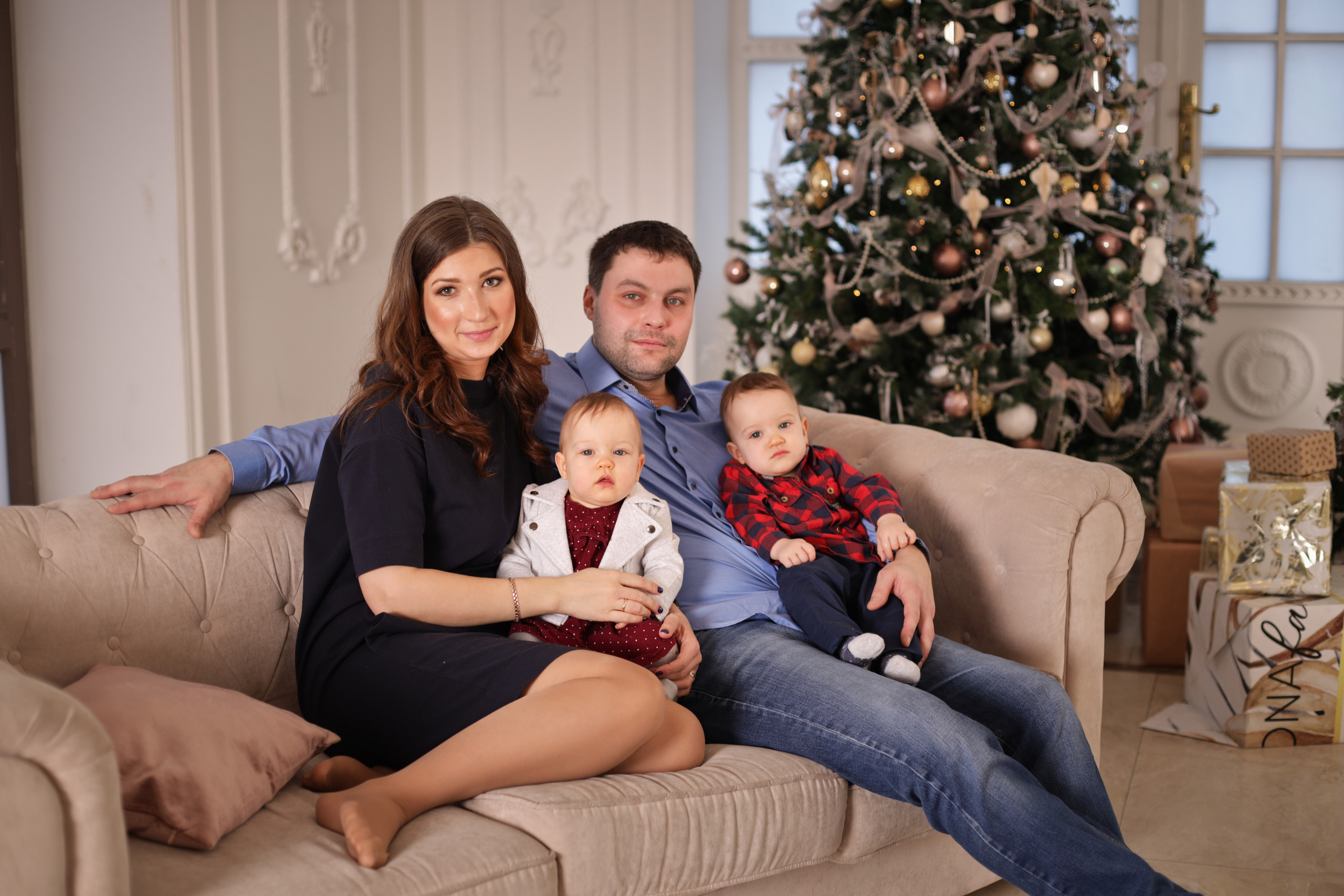 Семья Марии. Семейный фотограф и фотограф новорожденных в Санкт-Петербурге Алина Фе