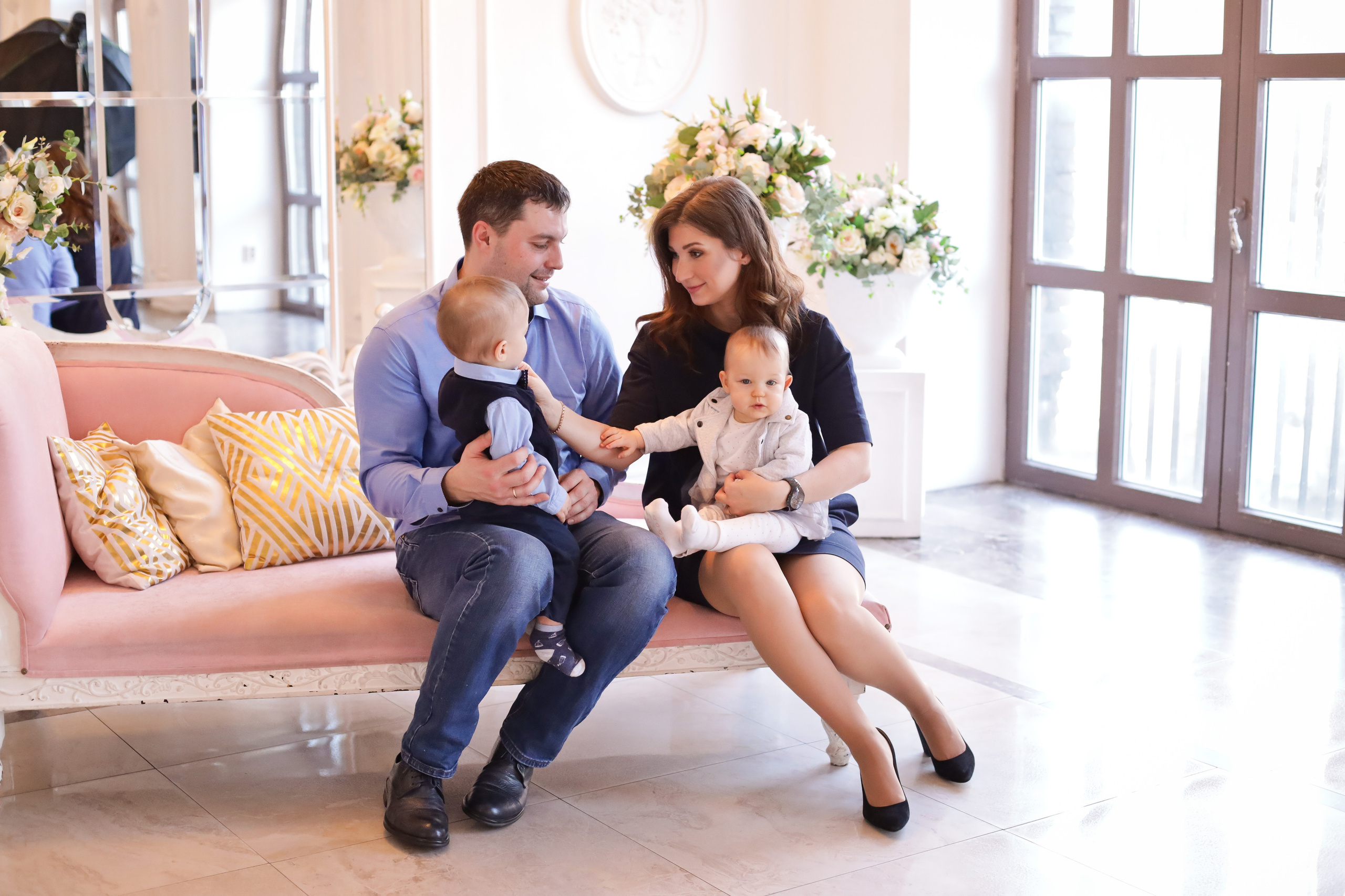 Семья Марии. Семейный фотограф и фотограф новорожденных в Санкт-Петербурге Алина Фе