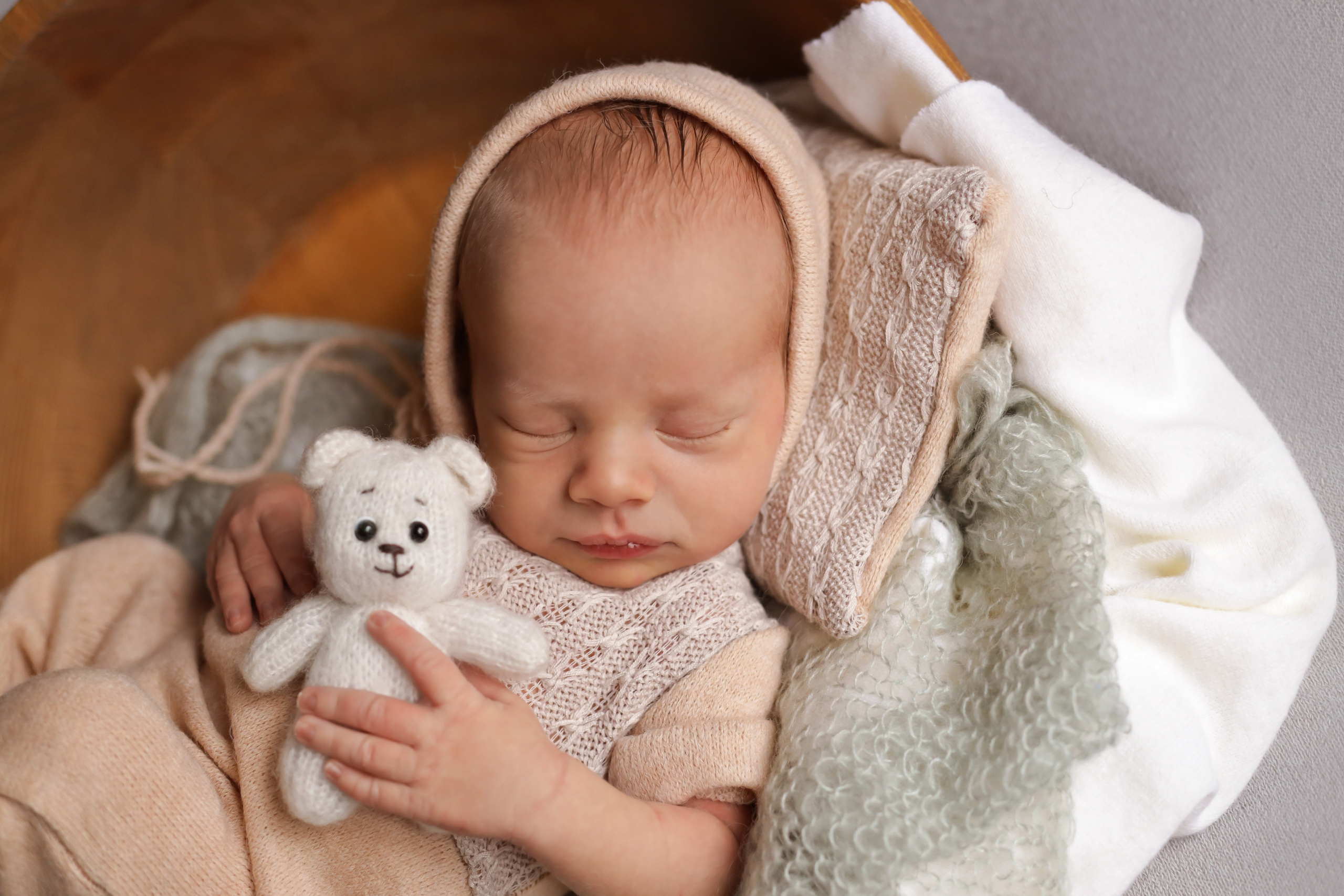 Никита 9 дней. Семейный фотограф и фотограф новорожденных в Санкт-Петербурге Алина Фе