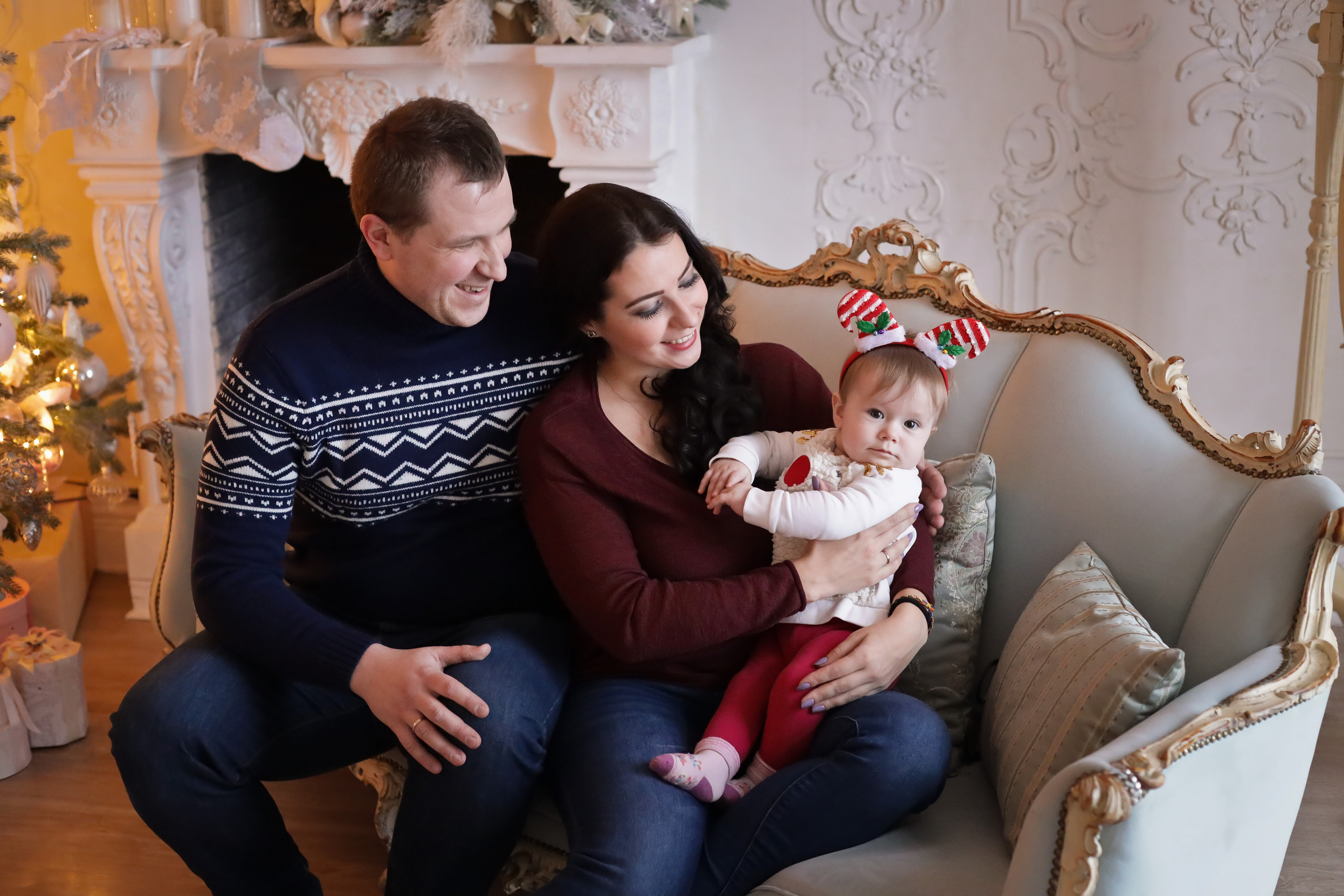 Семья Дарьи. Семейный фотограф и фотограф новорожденных в Санкт-Петербурге Алина Фе