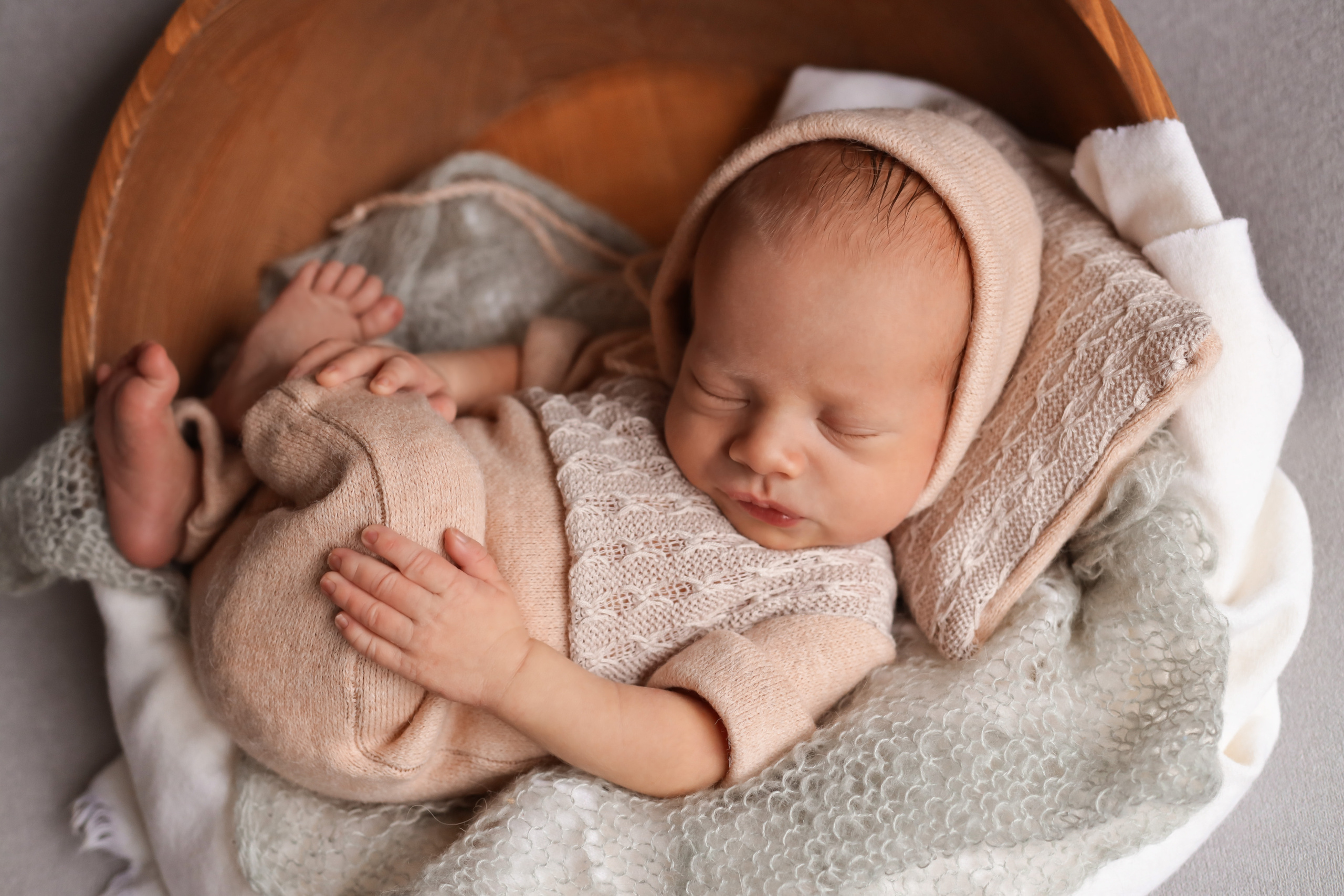Никита 9 дней. Семейный фотограф и фотограф новорожденных в Санкт-Петербурге Алина Фе