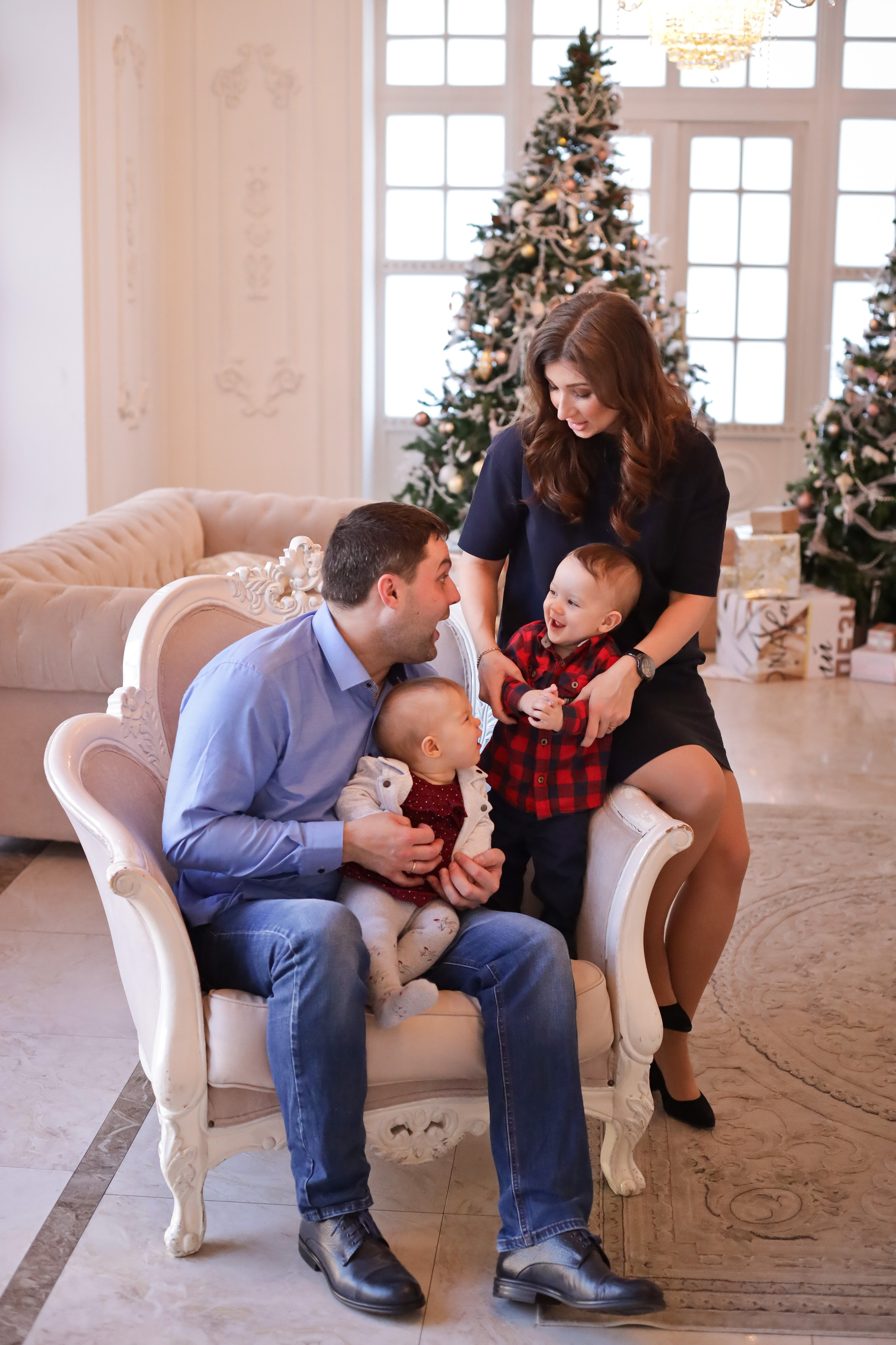 Семья Марии. Семейный фотограф и фотограф новорожденных в Санкт-Петербурге Алина Фе