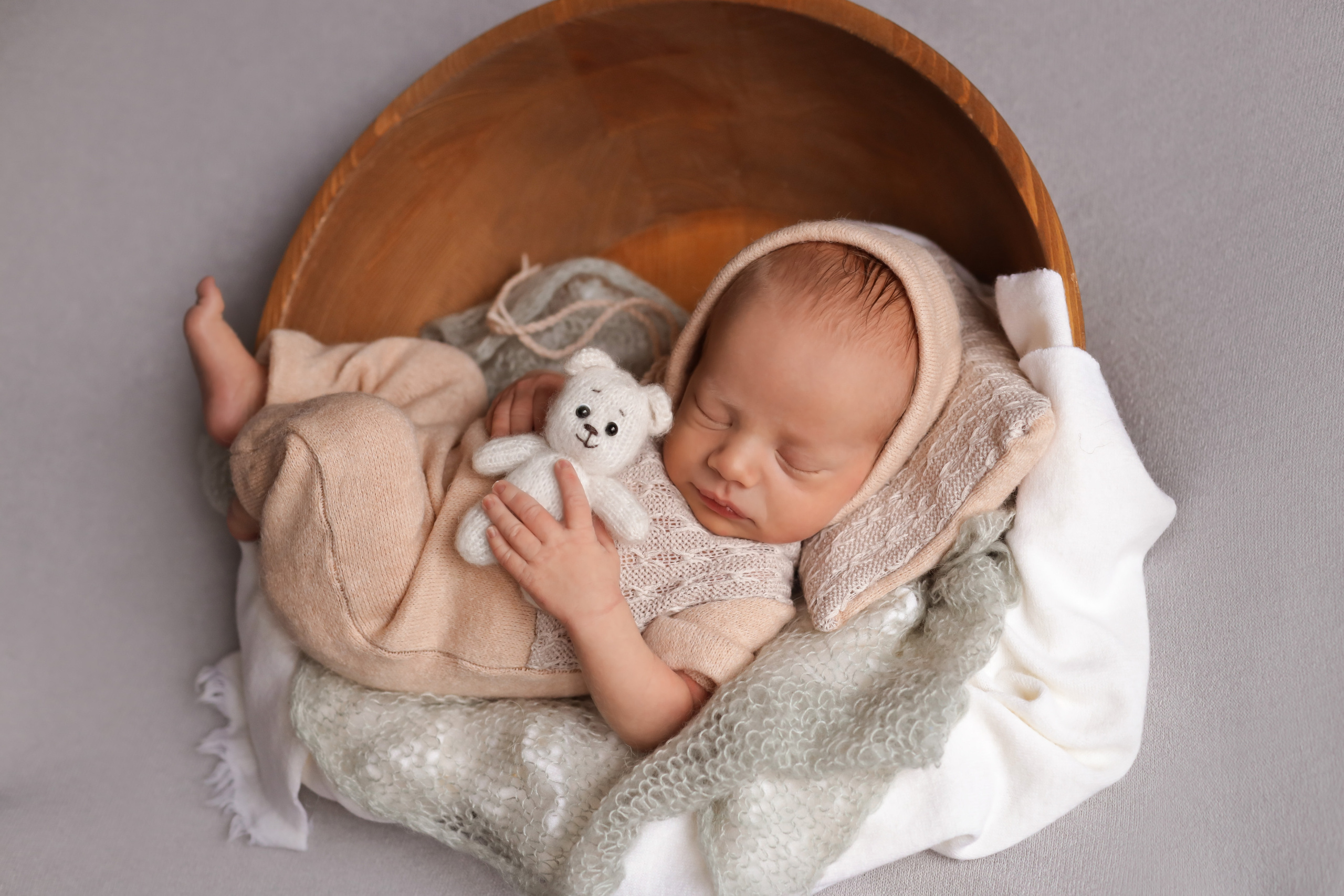 Никита 9 дней. Семейный фотограф и фотограф новорожденных в Санкт-Петербурге Алина Фе