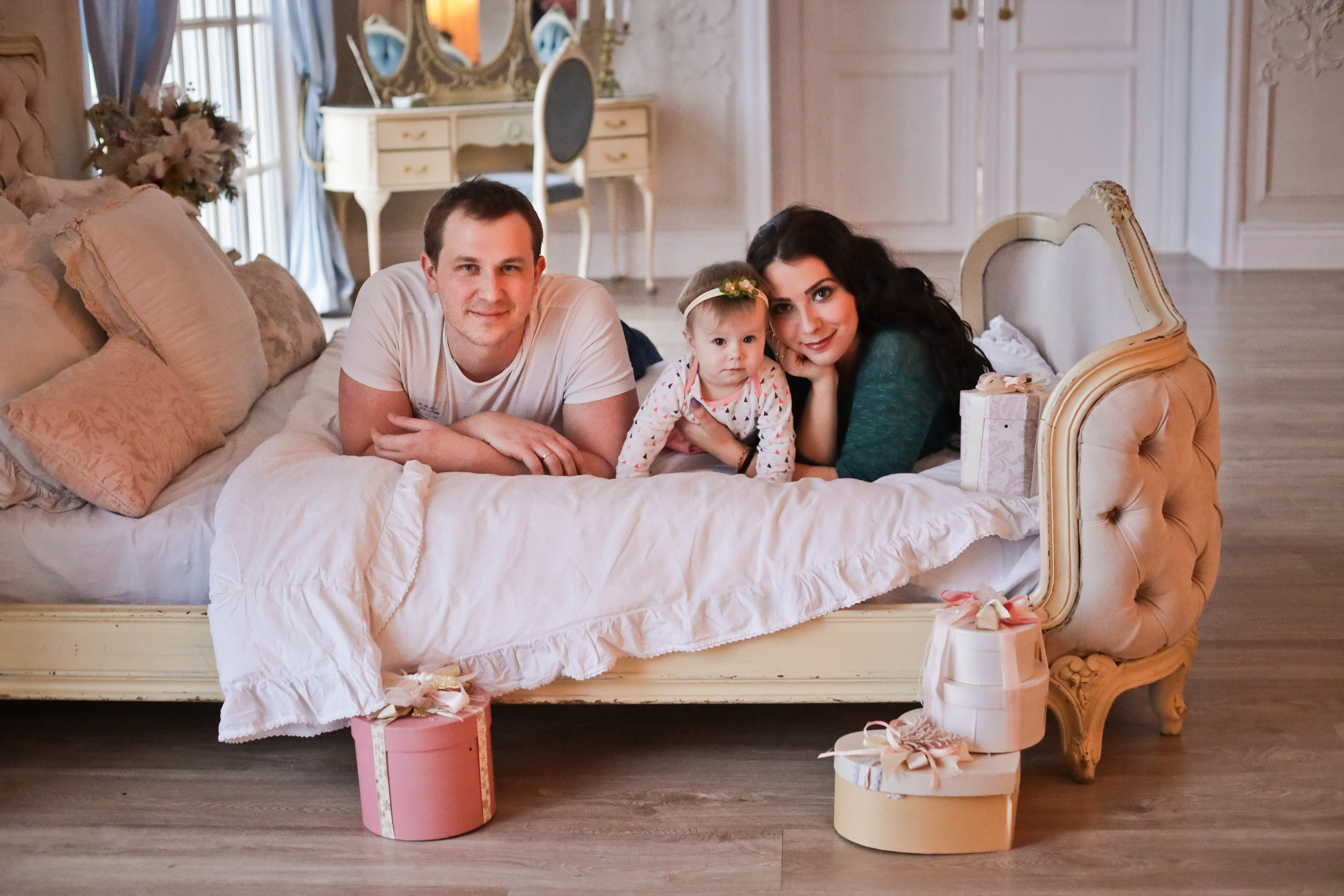 Семья Дарьи. Семейный фотограф и фотограф новорожденных в Санкт-Петербурге Алина Фе