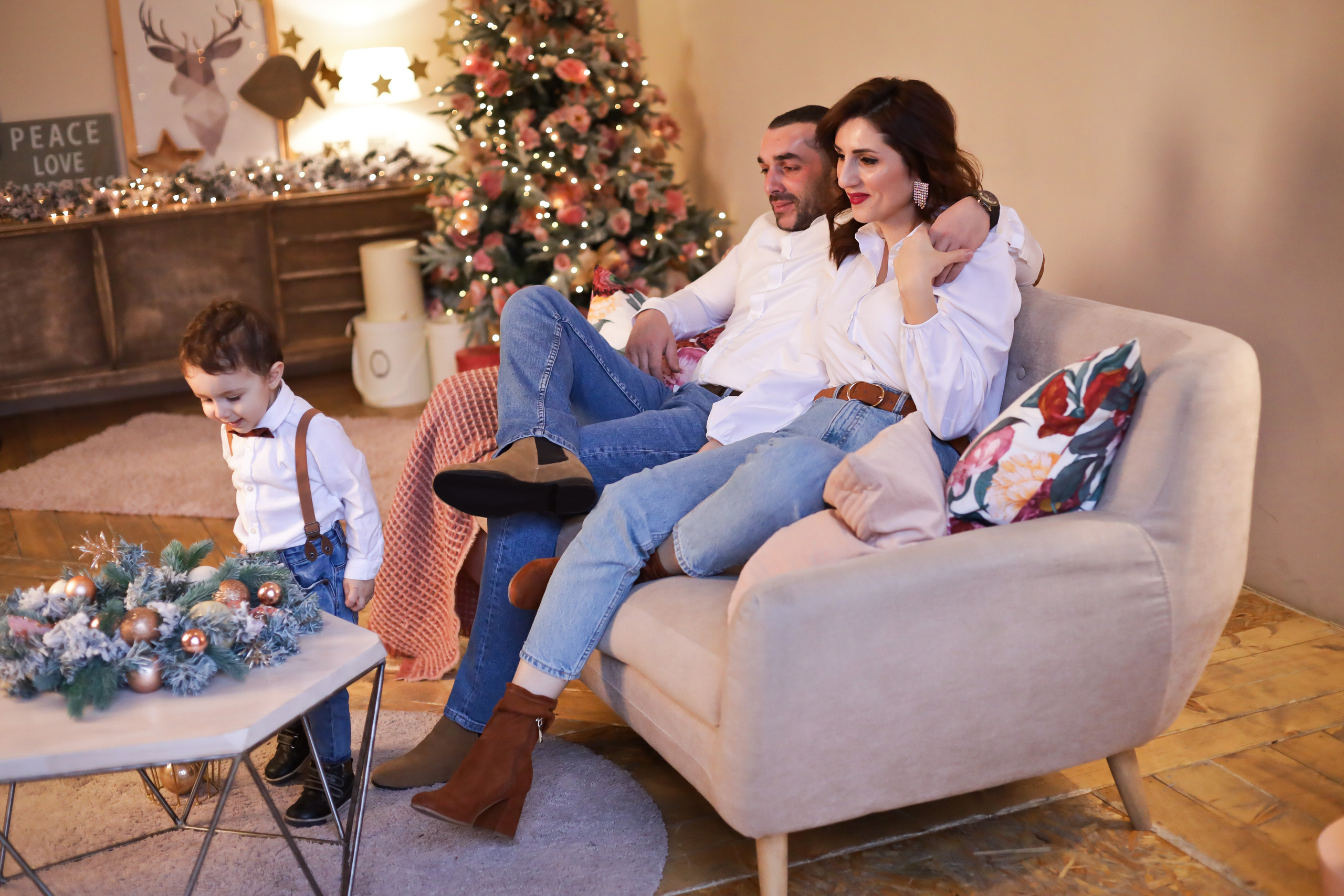 Семья Рэны. Семейный фотограф и фотограф новорожденных в Санкт-Петербурге Алина Фе