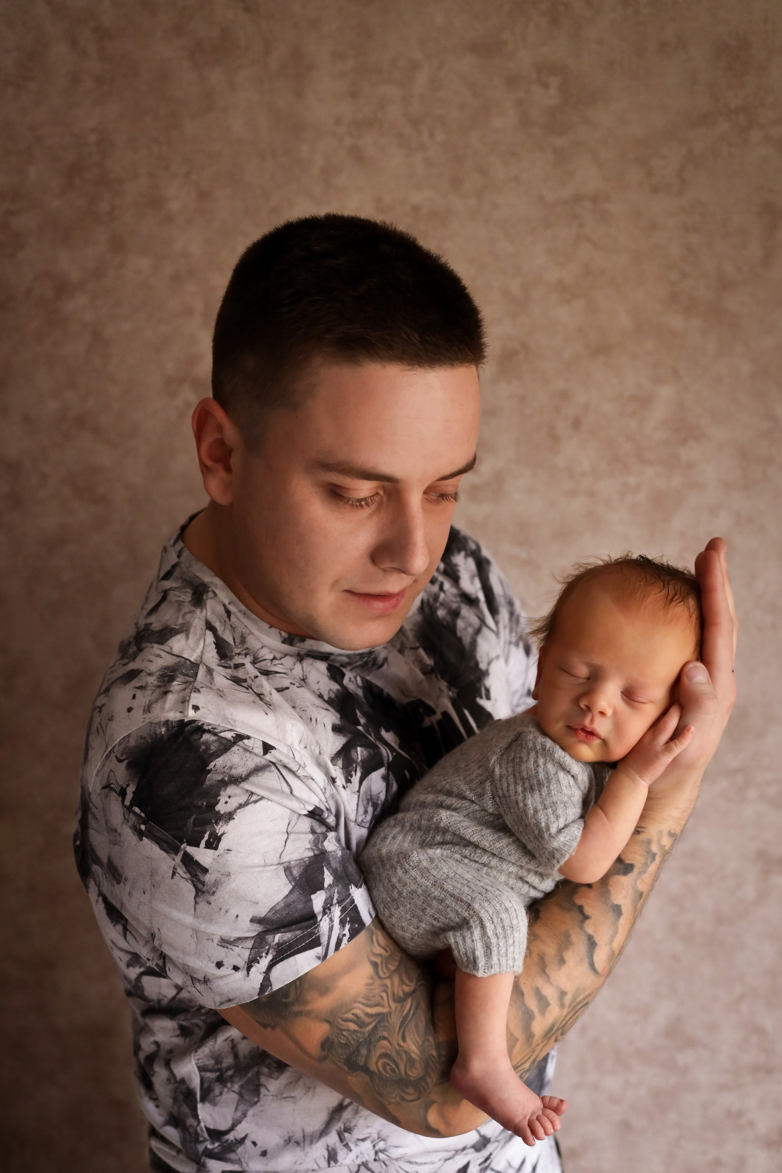 Никита 9 дней. Семейный фотограф и фотограф новорожденных в Санкт-Петербурге Алина Фе