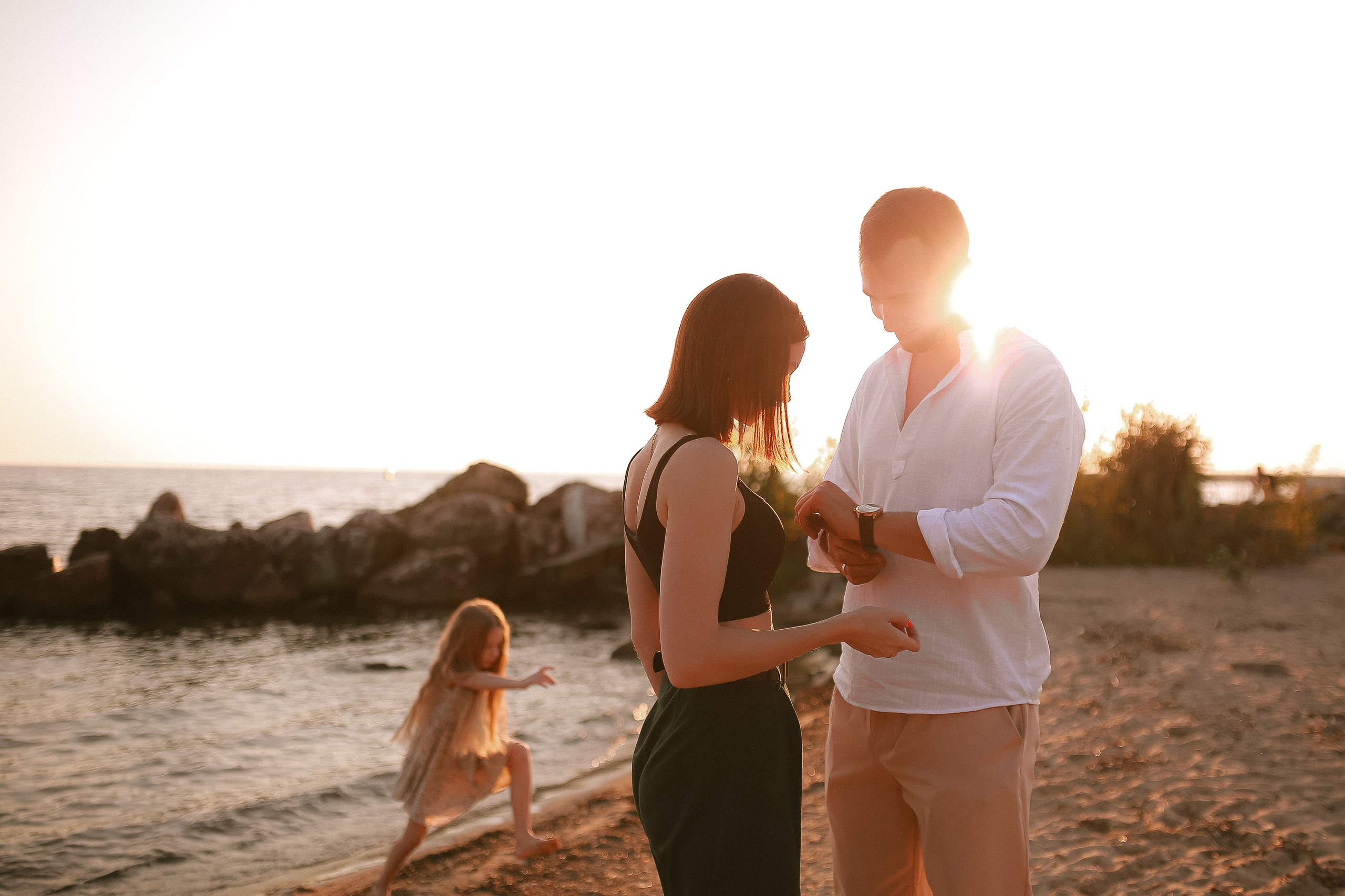 На закате. Семейный фотограф в Новосибирске Екатерина Сафронова