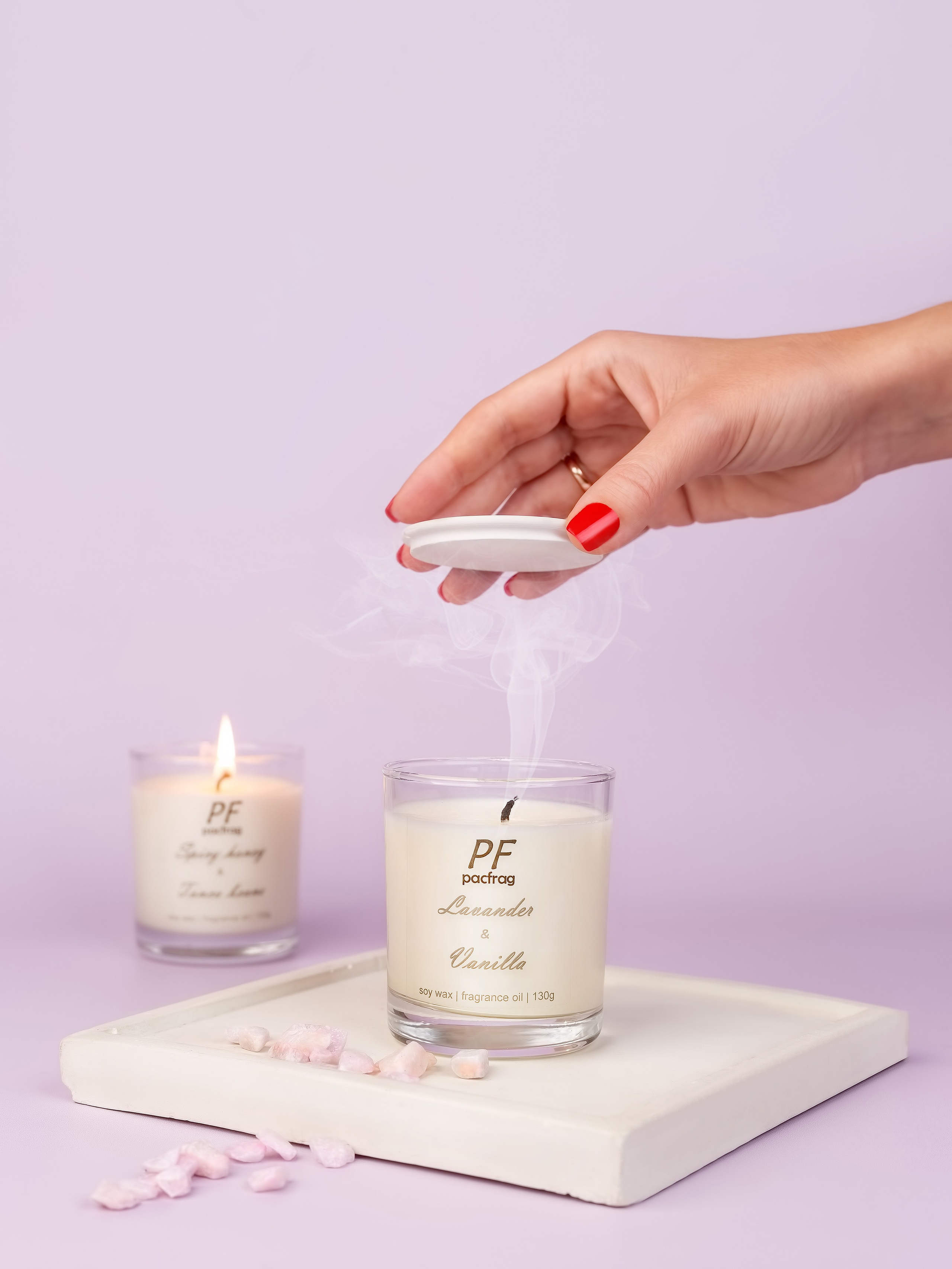 Обработка фотографий свечей и диффузоров | Студия SVITHART