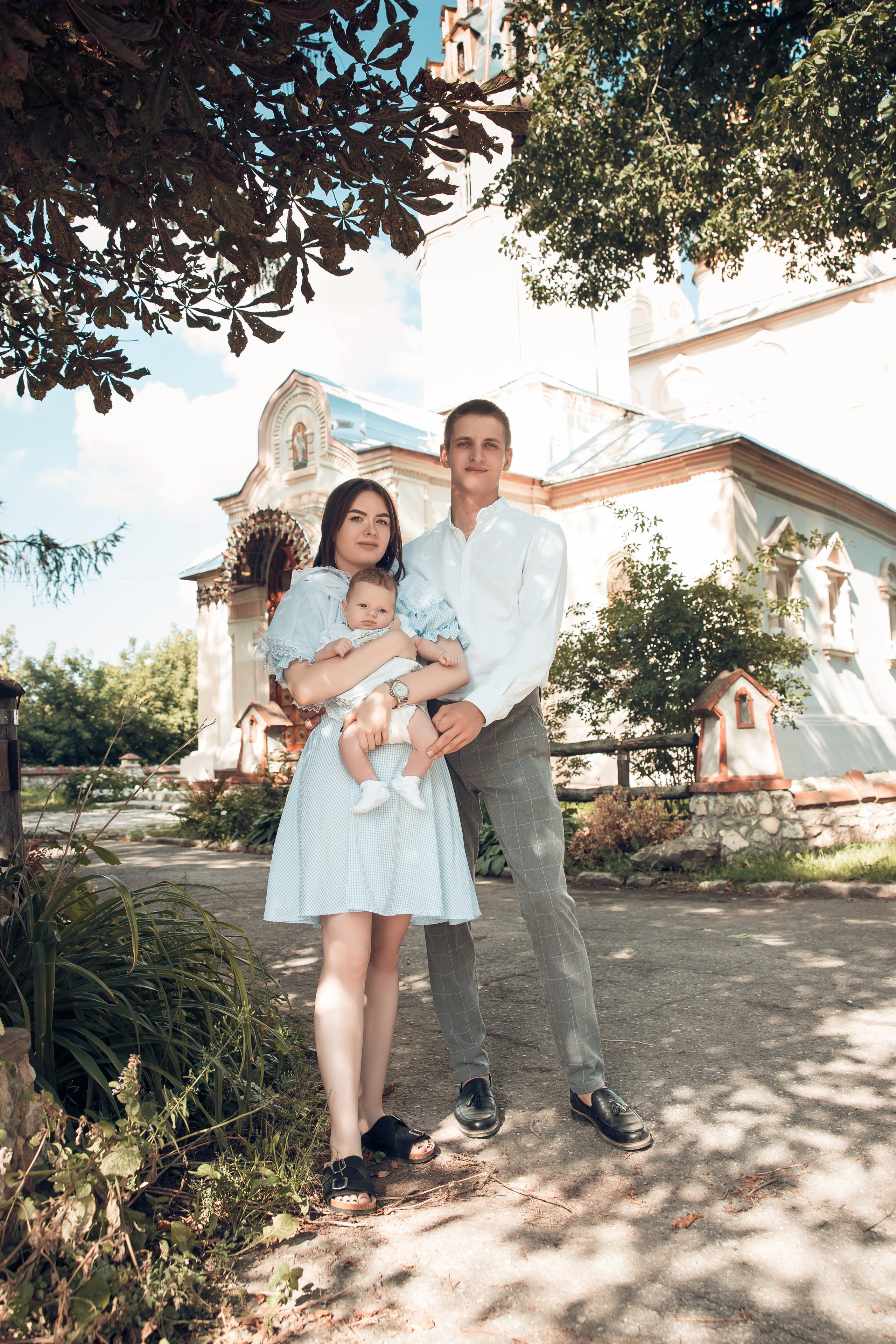 Таинство Крещения Матвея. Спасо-Преображенский храм (Спаса на Яру). Семейный фотограф в Рязани и Рязанской области